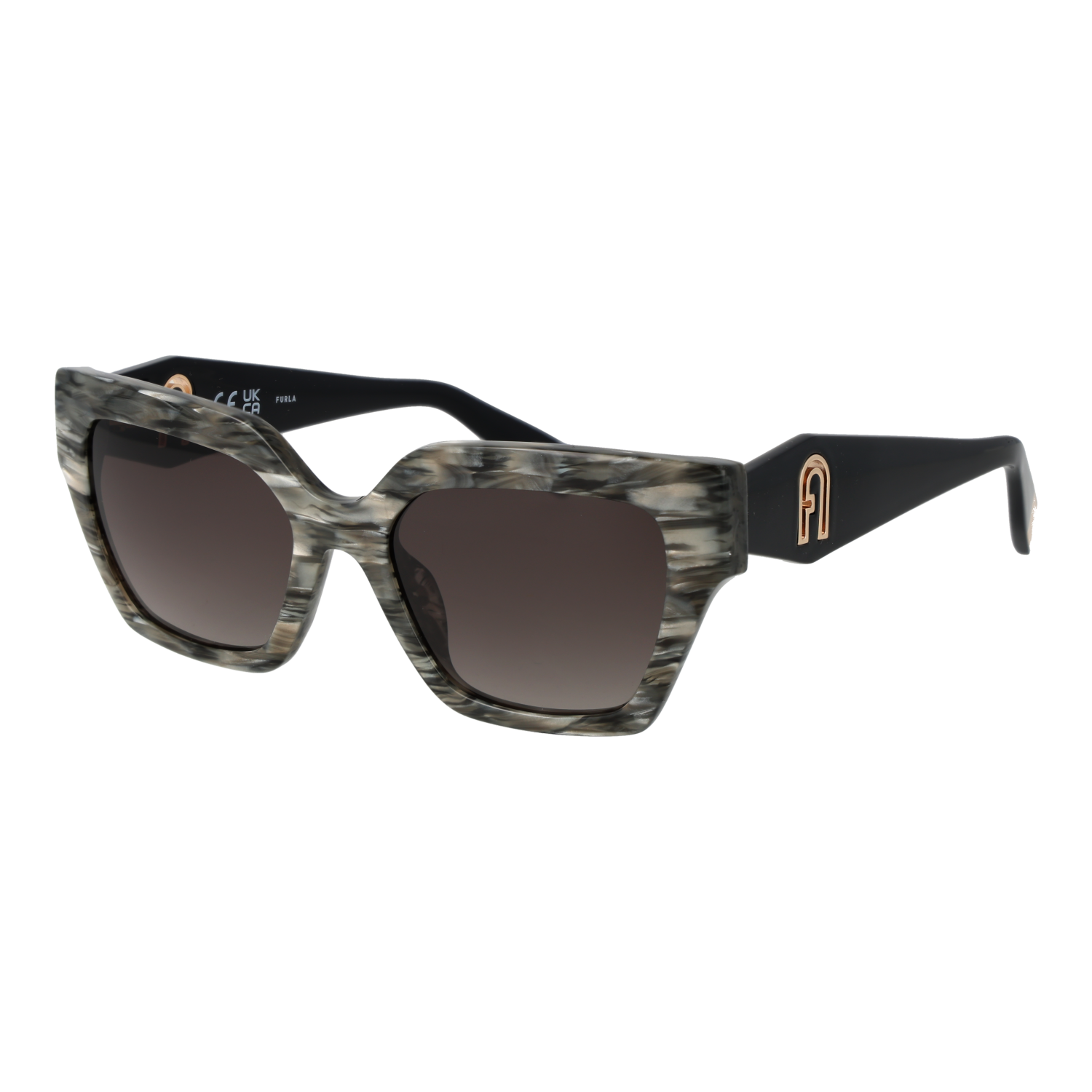 Furla SFU811 5406BZ sunglasses side view