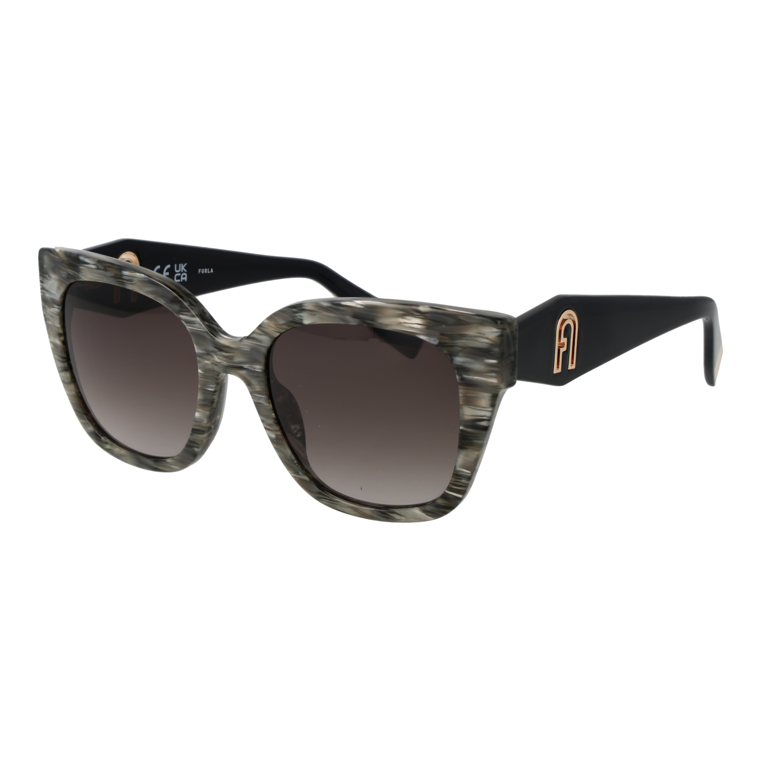 Furla SFU812 5306BZ sunglasses side view