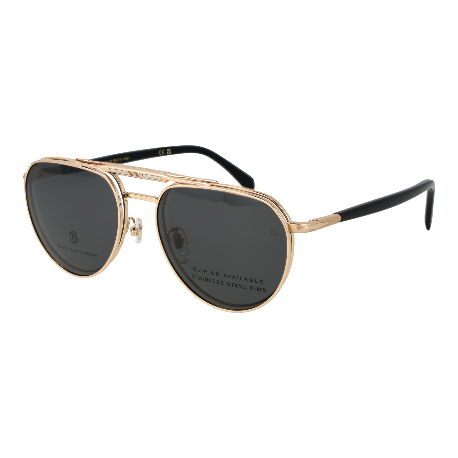 David Beckham DB 1238/C 54RHL19 optical frames side view