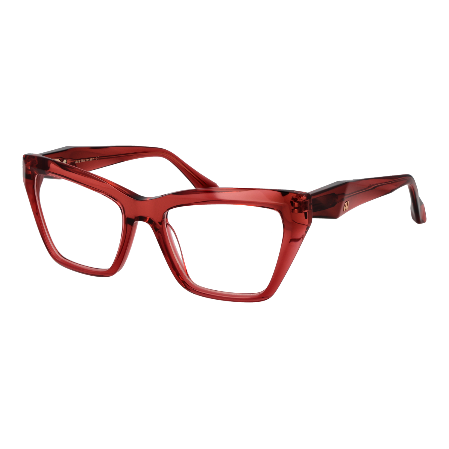 Ana Hickmann AH6534 52T03 optical frames side view