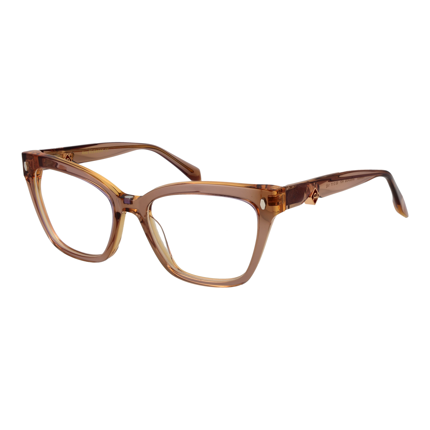 Ana Hickmann AH6543G 52H01 optical frames side view
