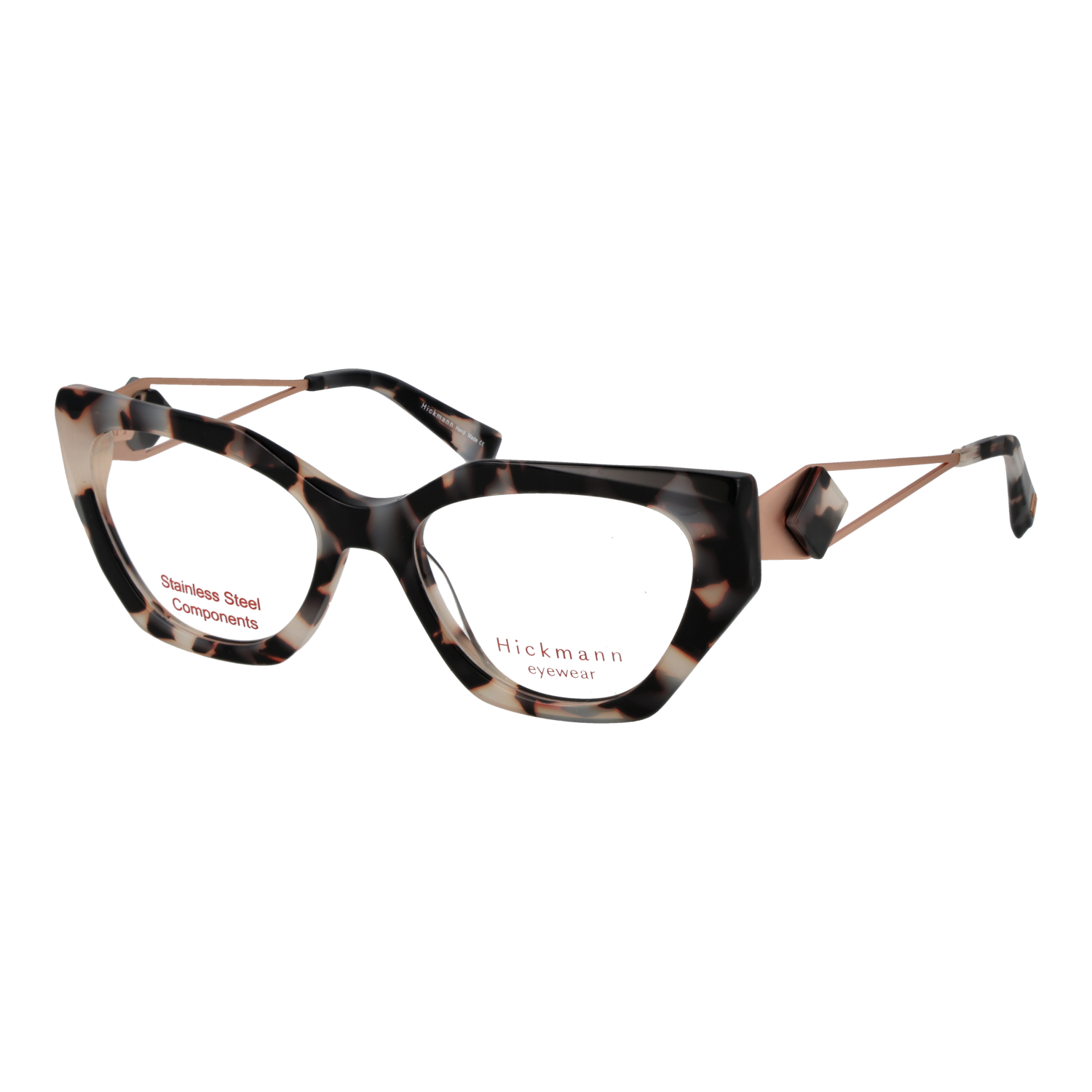 Ana Hickmann HI6300 52G21 optical frames side view