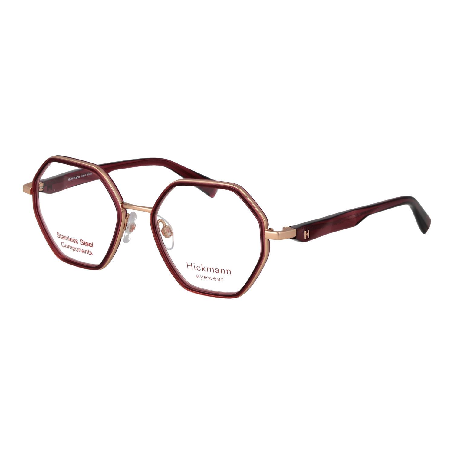 Ana Hickmann HIY1025 50T02 optical frames side view