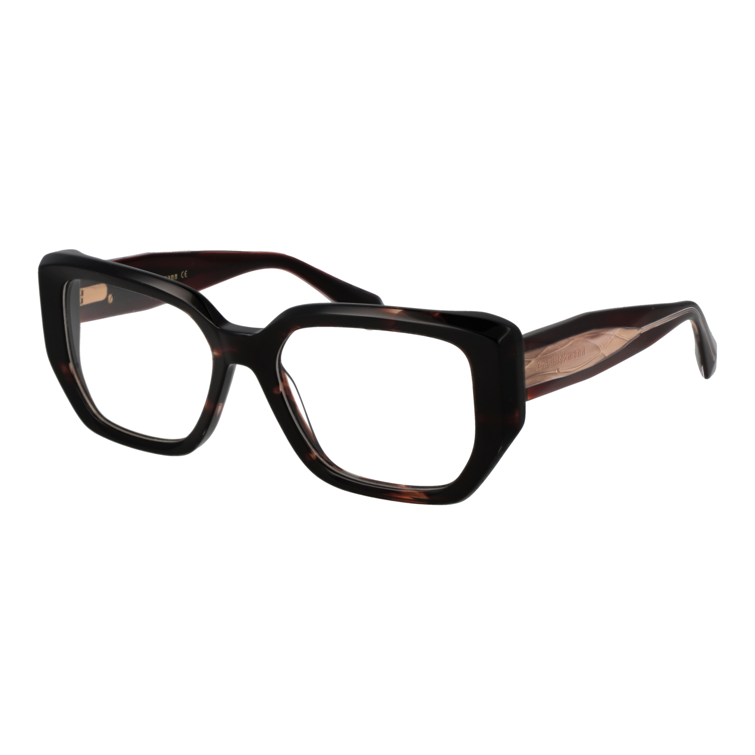 Ana Hickmann AH6564 52E01 optical frames side view