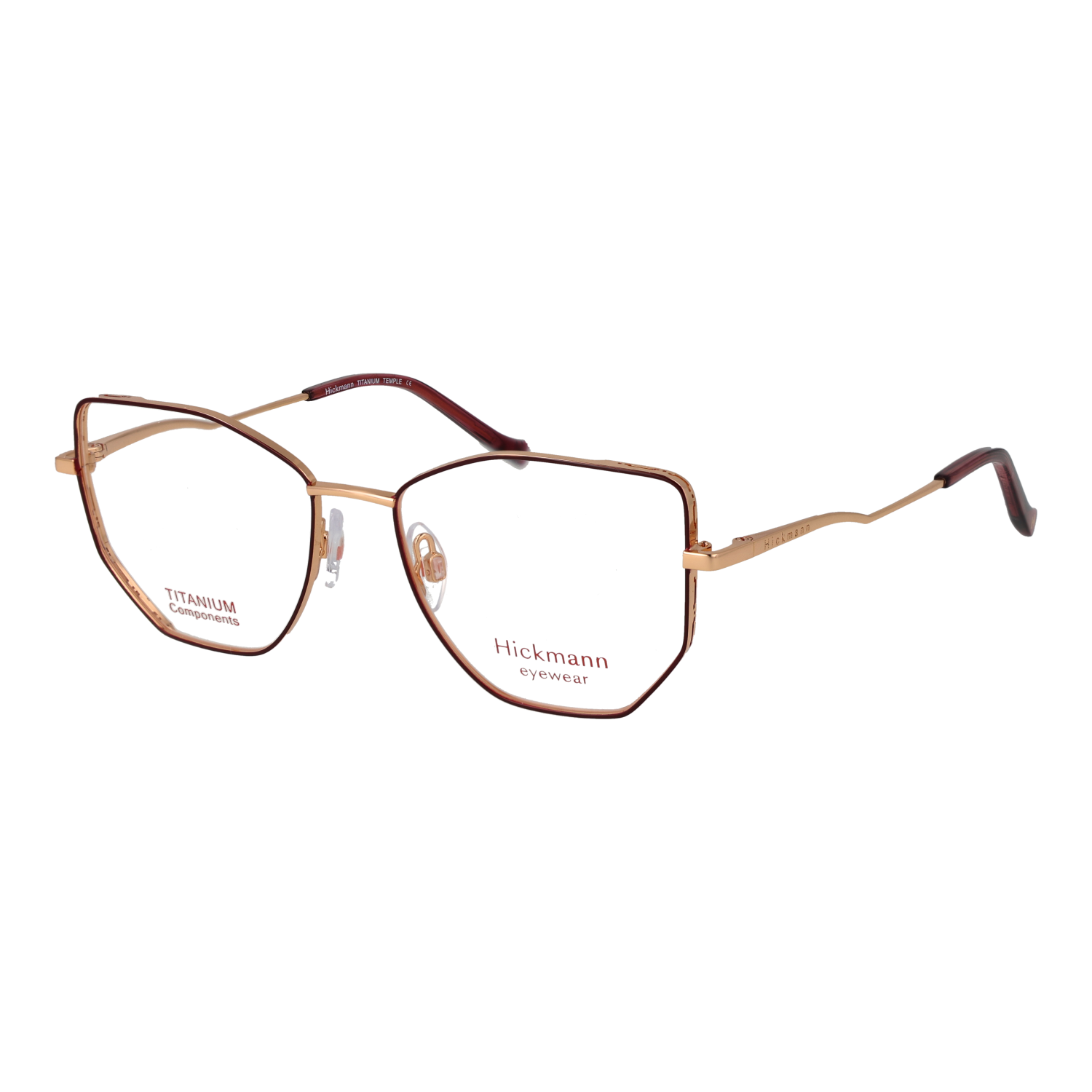 Ana Hickmann HI1255 5207A optical frames side view