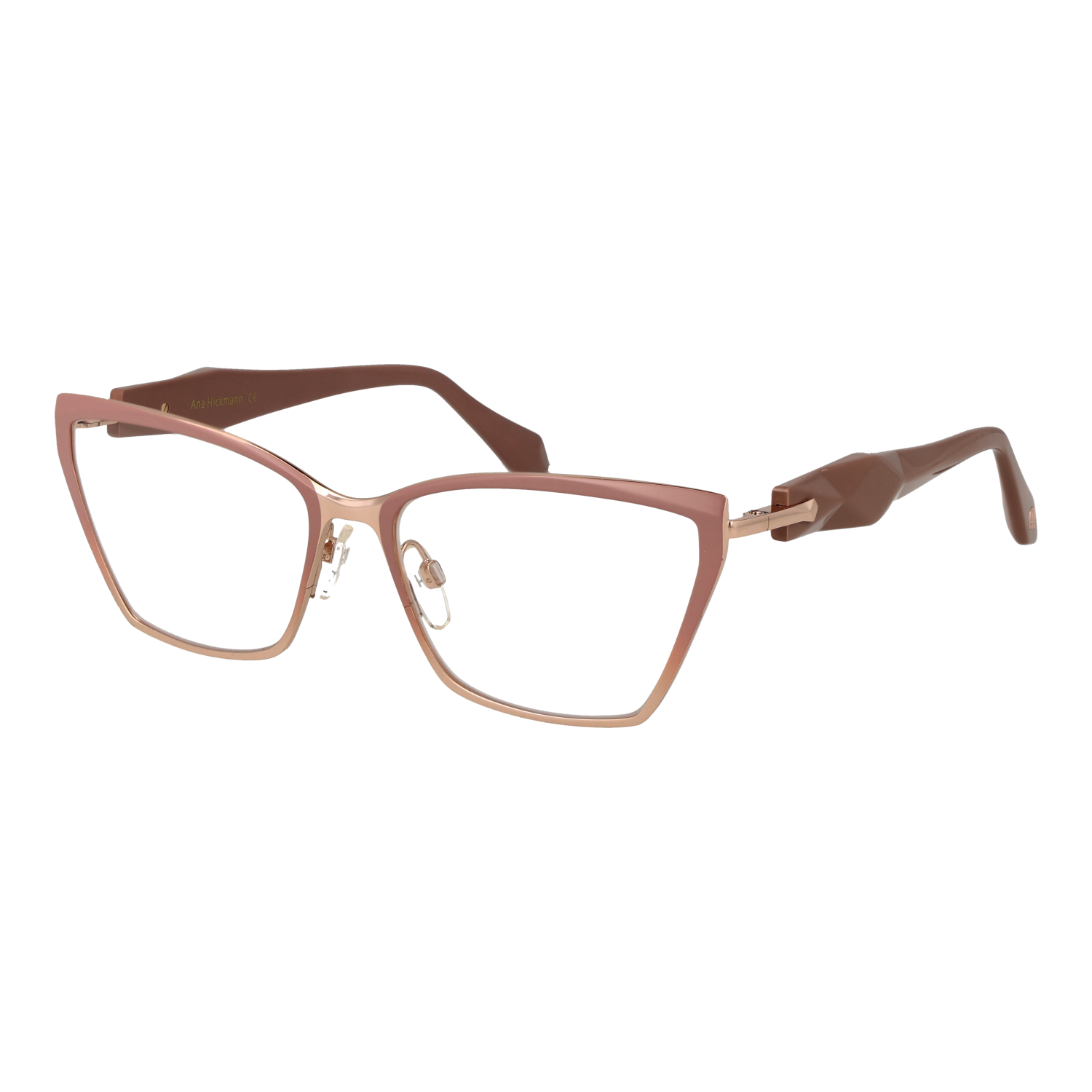 Ana Hickmann AH1538 5605B optical frames side view