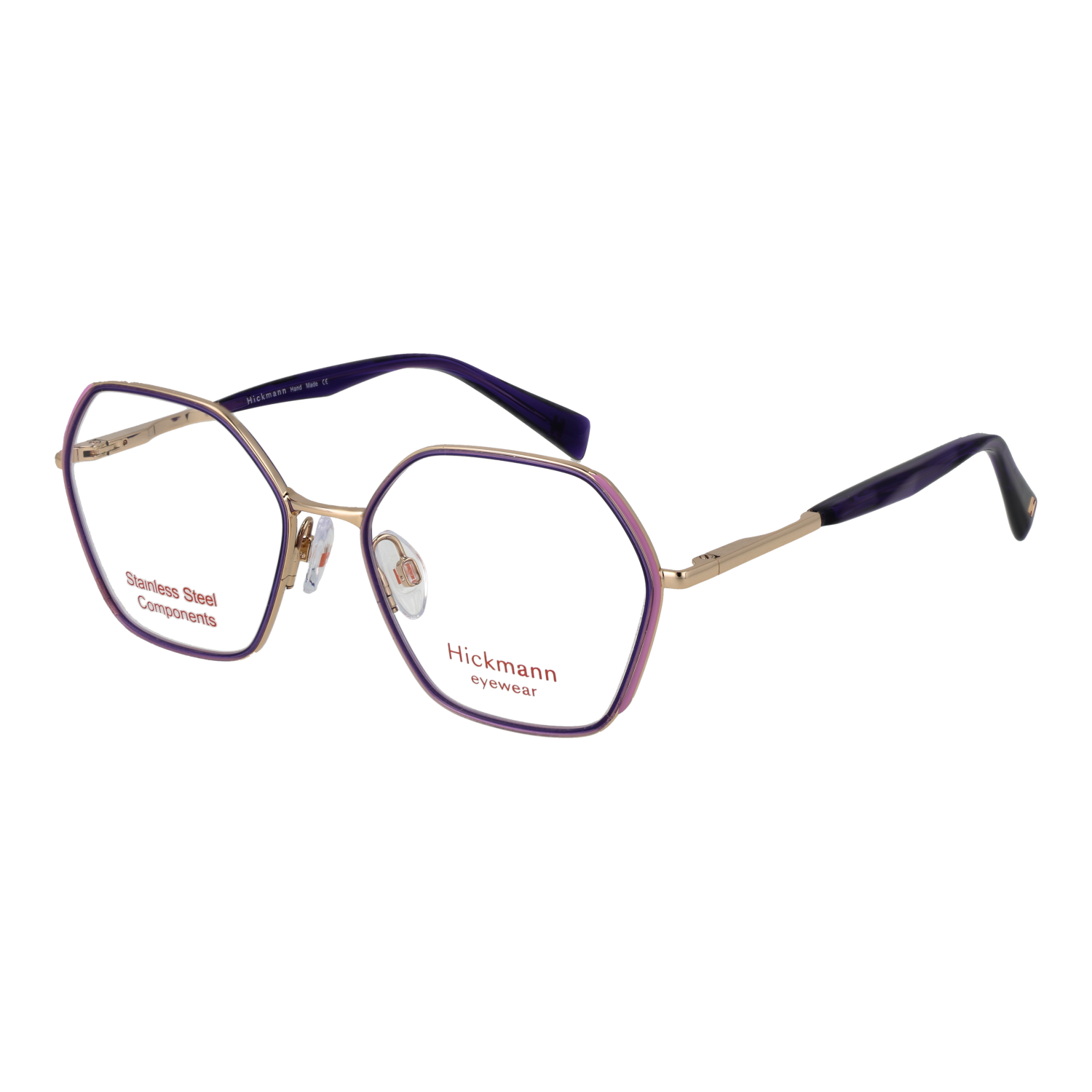 Ana Hickmann HI1259 53H01 optical frames side view