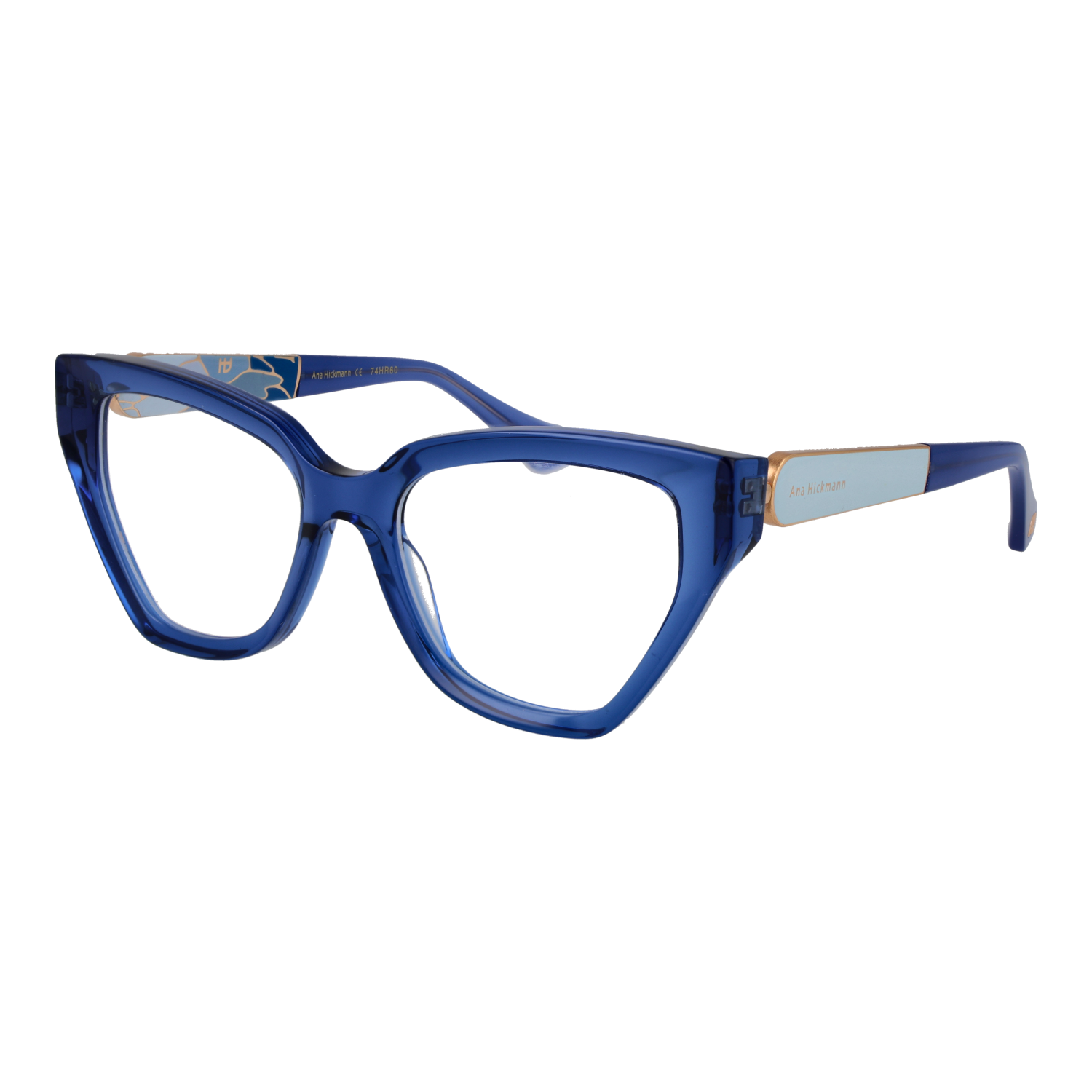 Ana Hickmann AH6597 52T01 optical frames side view