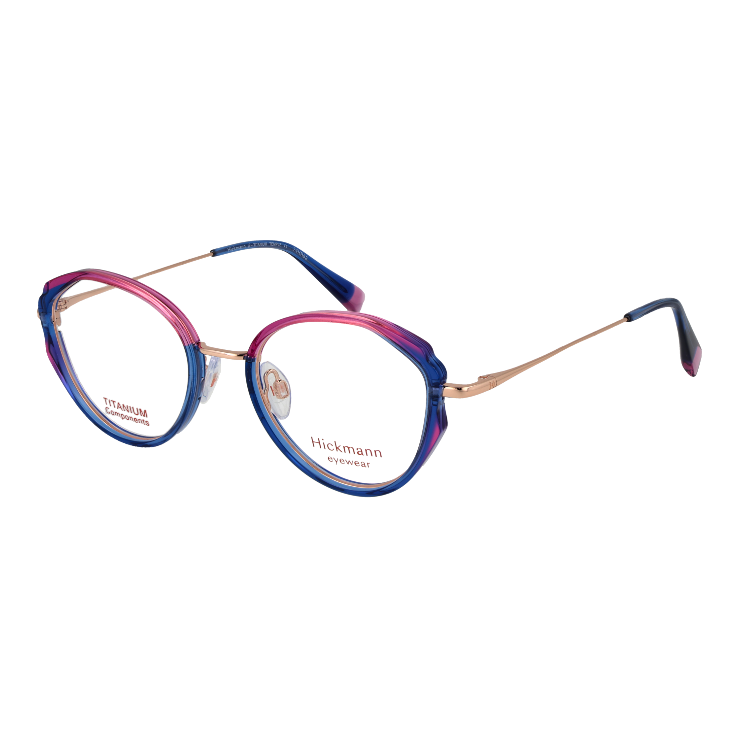 Ana Hickmann HI1276T 51P04 optical frames side view