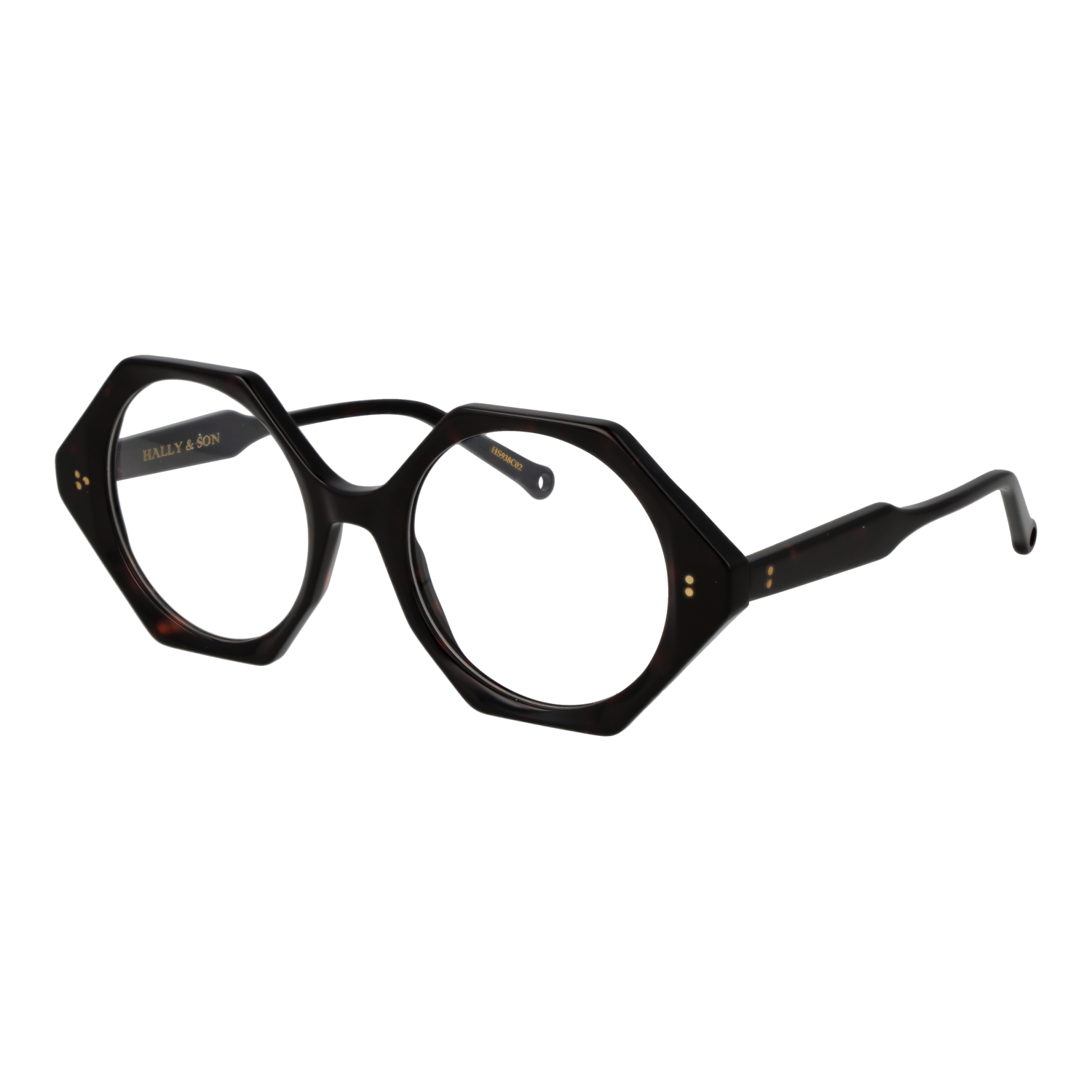 Hally & Son HS938C02 5202 optical frames side view