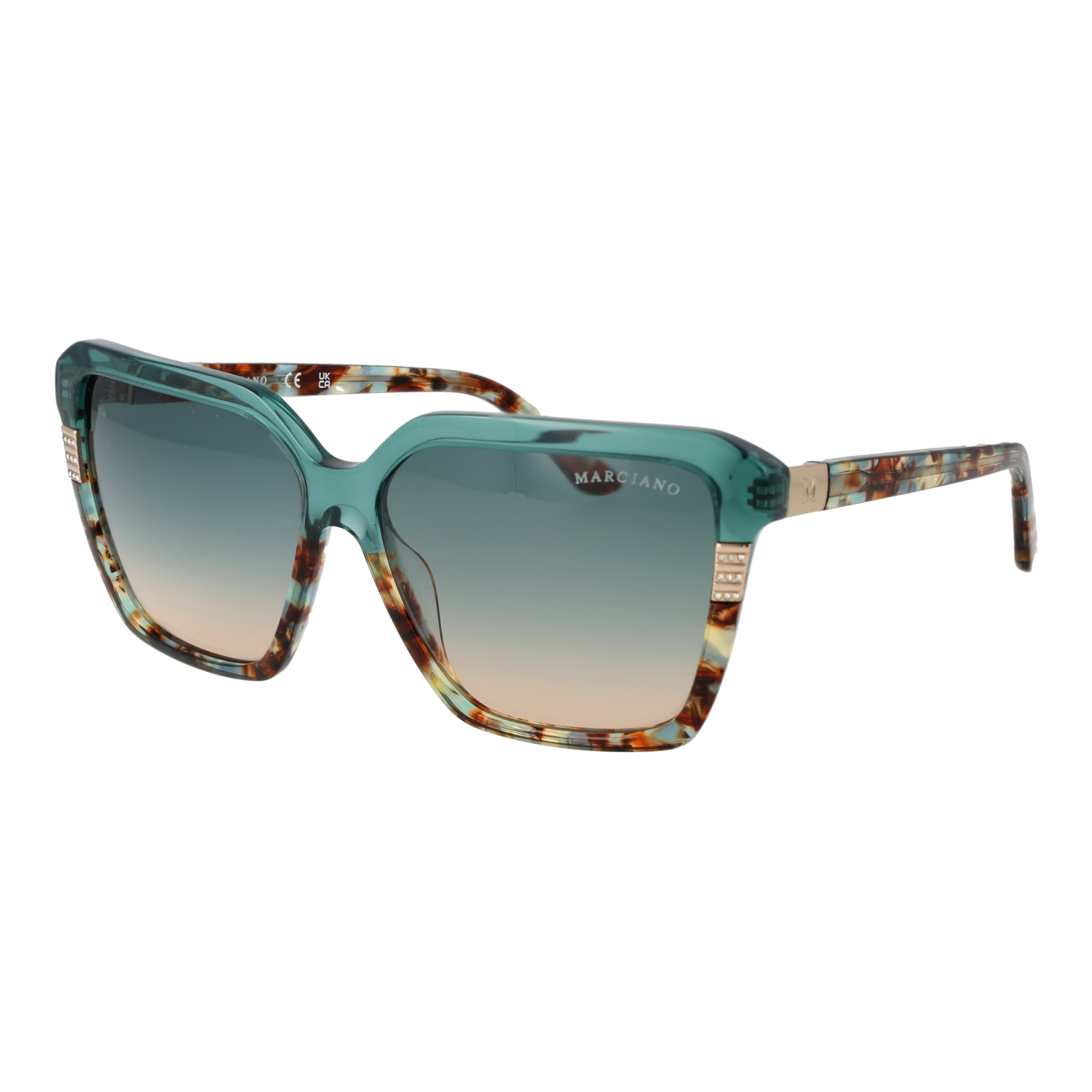 Marciano by Guess GM00009 5887W sunglasses side view