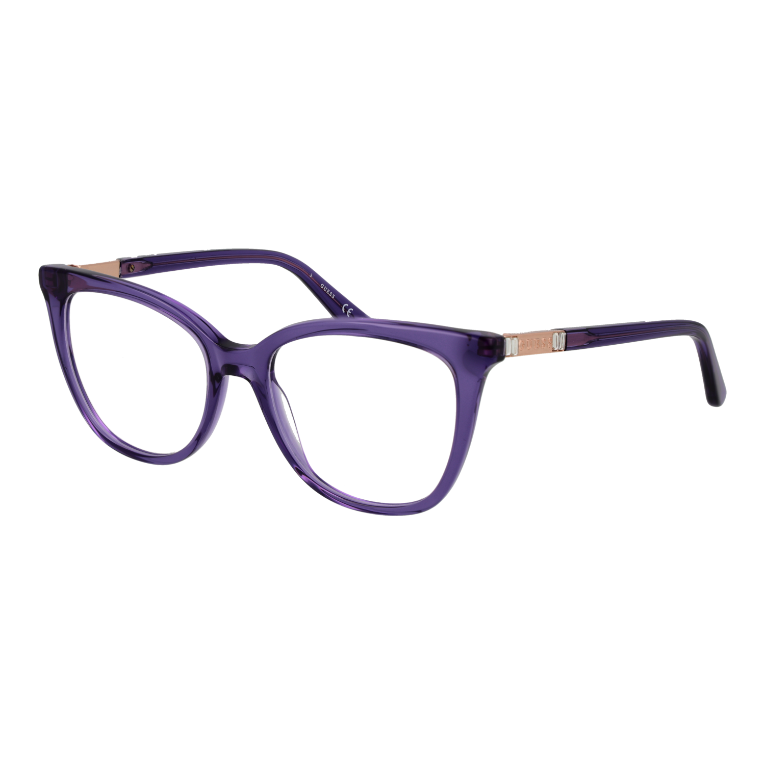 Guess GU50197 52081 optical frames side view