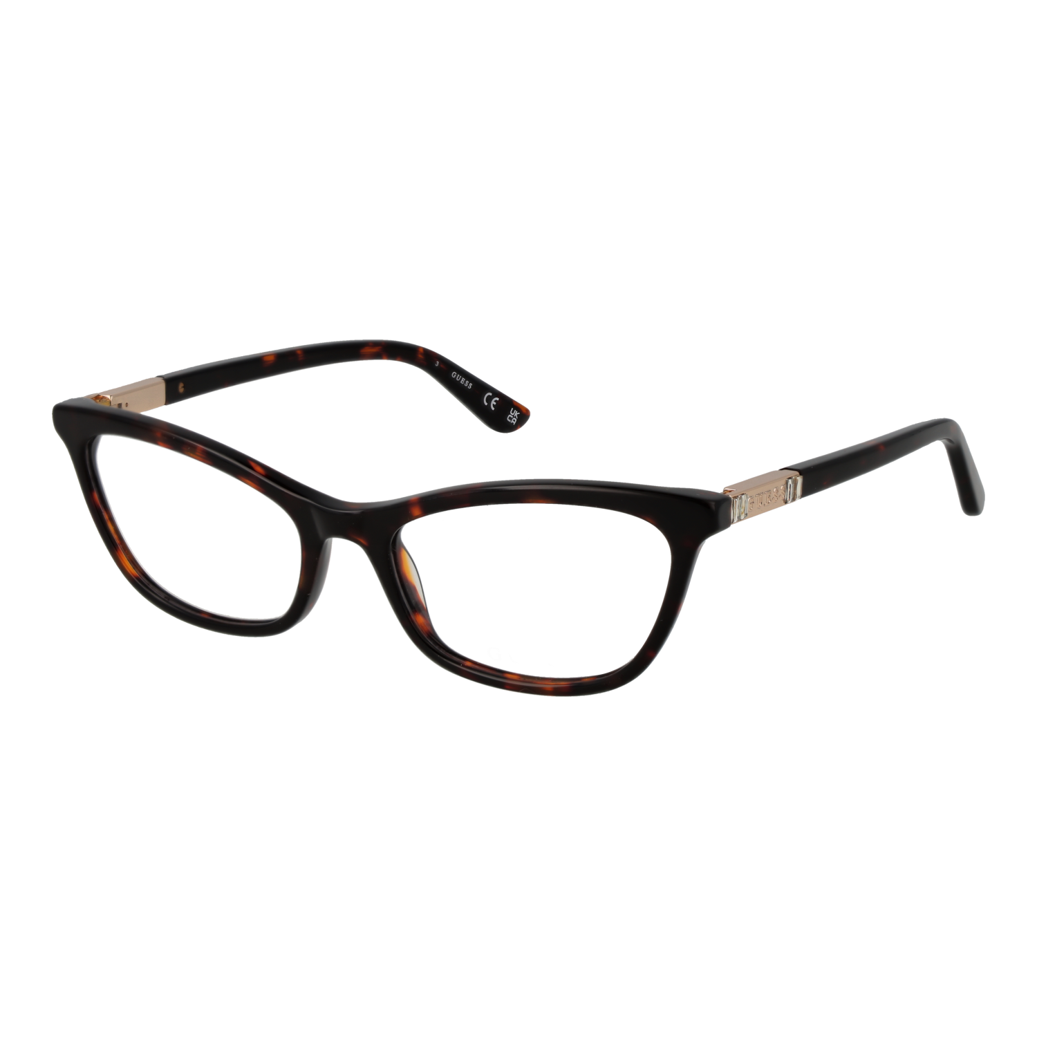 Guess GU50198 52052 optical frames side view