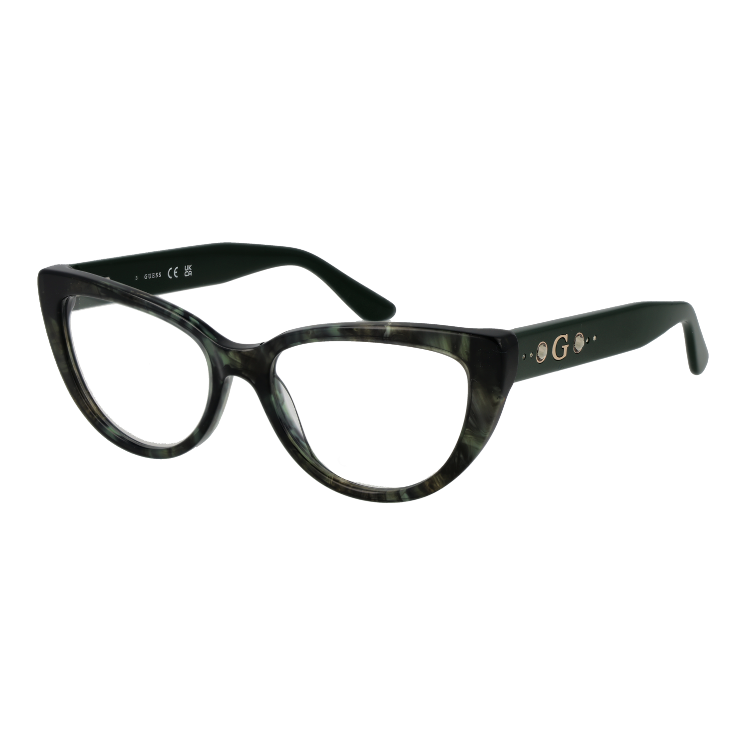 Guess GU50175 52098 optical frames side view
