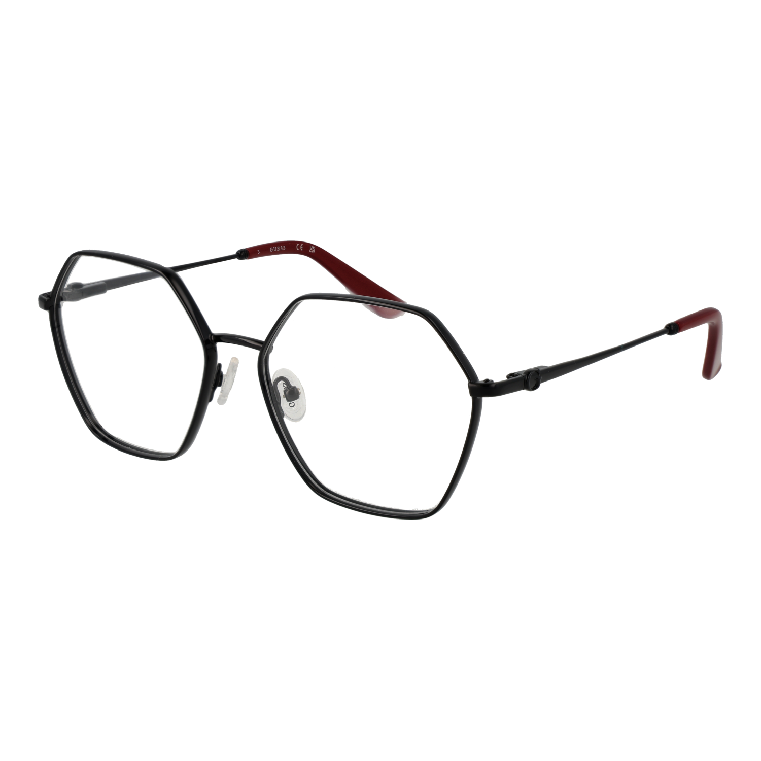 Guess GU50184 56001 optical frames side view