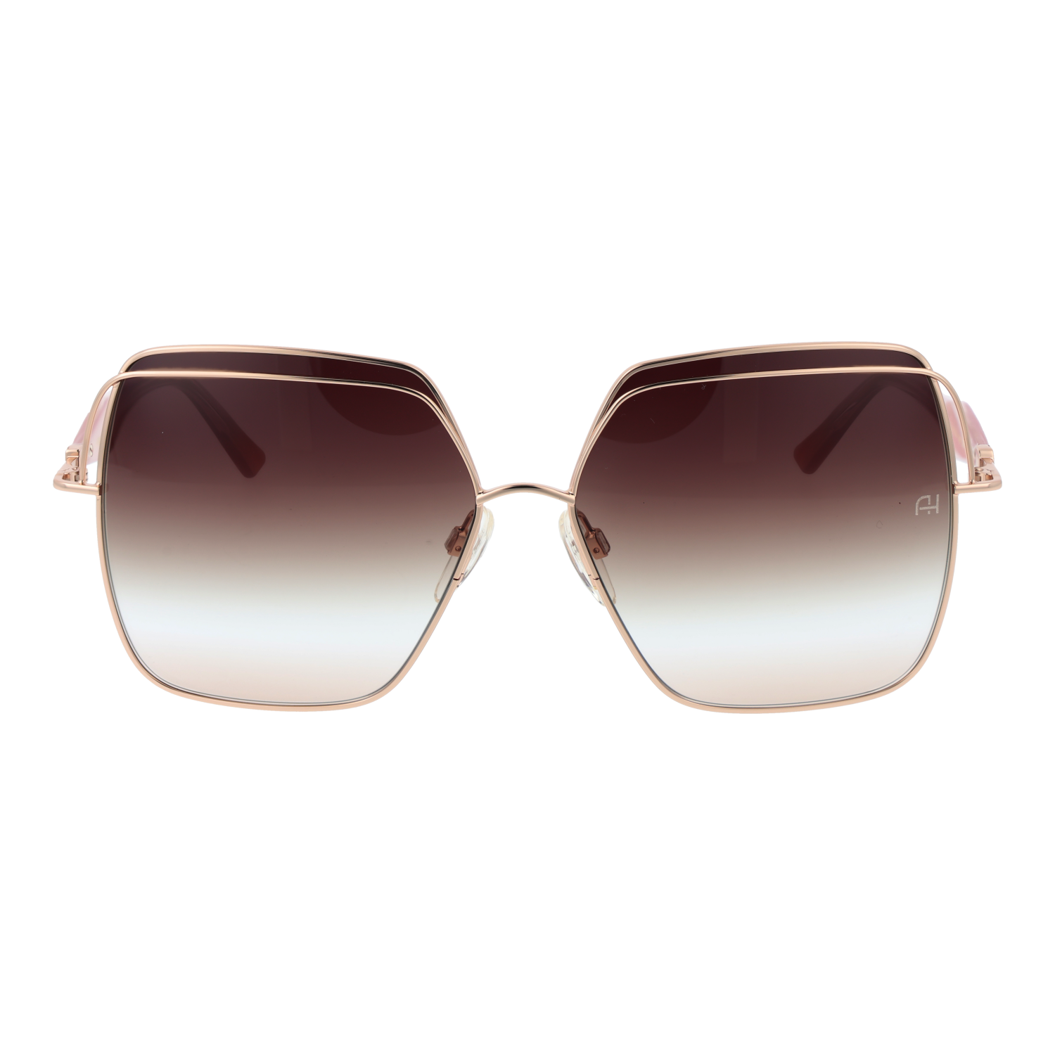 Ana Hickmann AH3288 6105B front view with Brown lenses