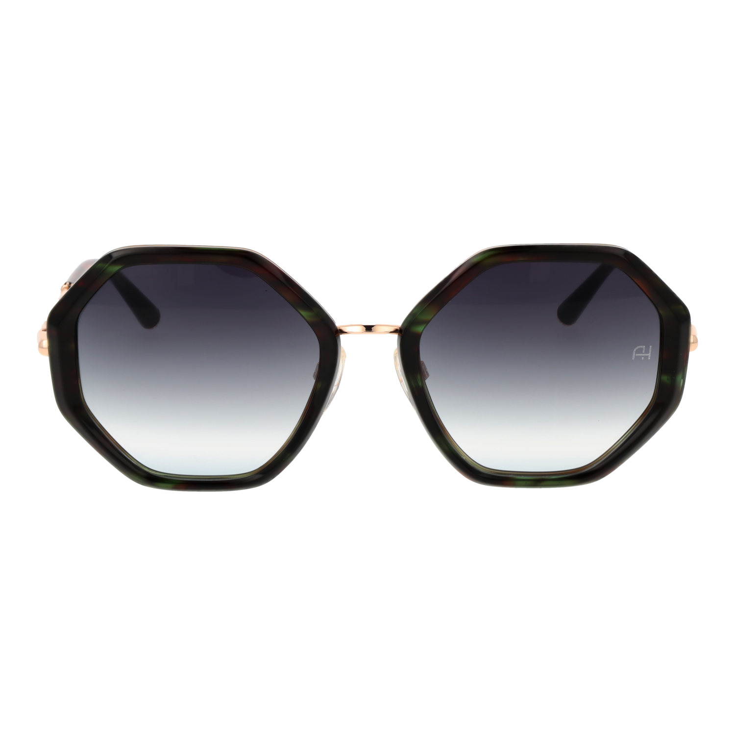 Ana Hickmann AH3292 53E01 front view with Grey lenses