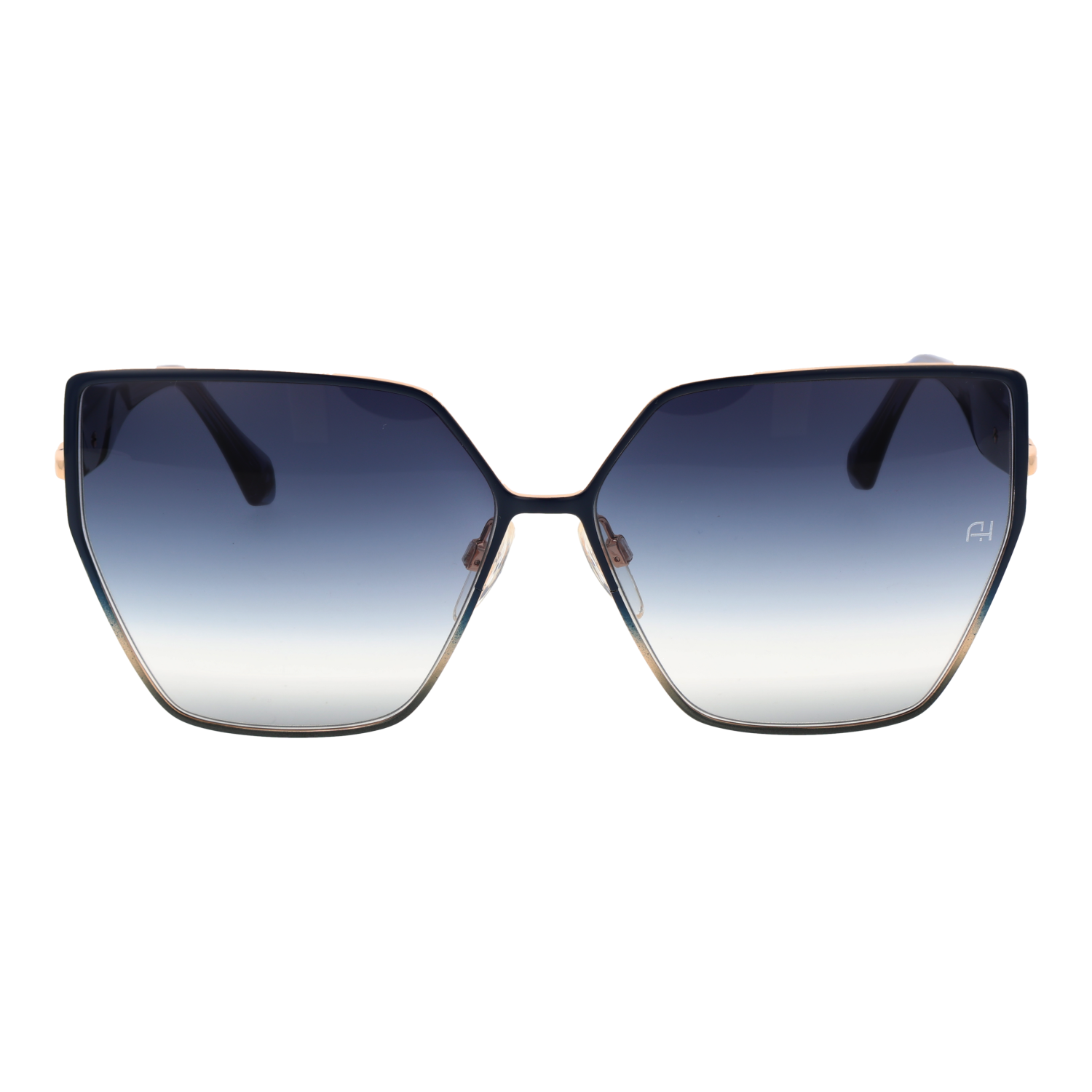Ana Hickmann AH3293 6306A front view with Blue lenses