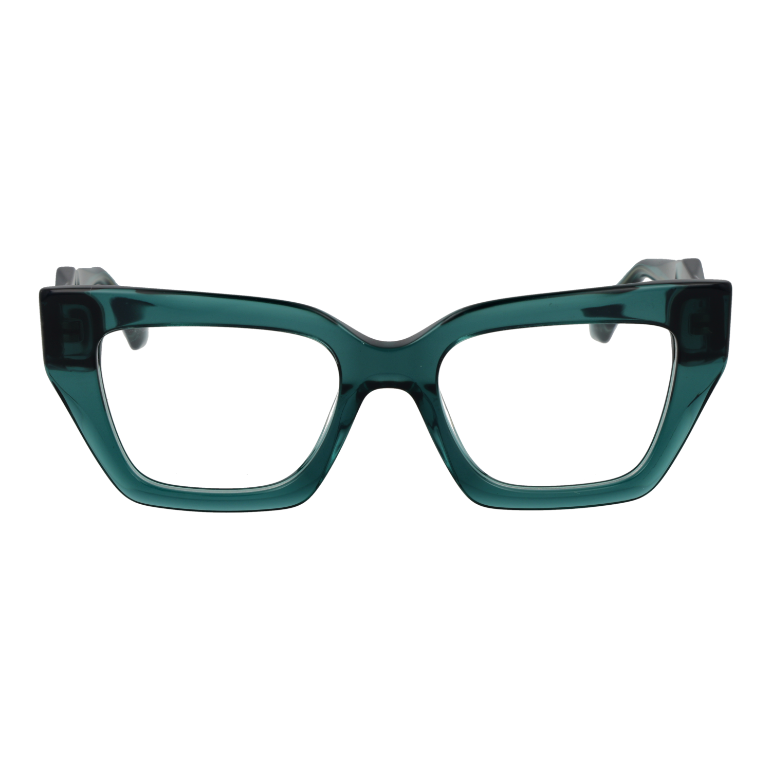 Ana Hickmann AH6524 50T01 front view – Acetate frame