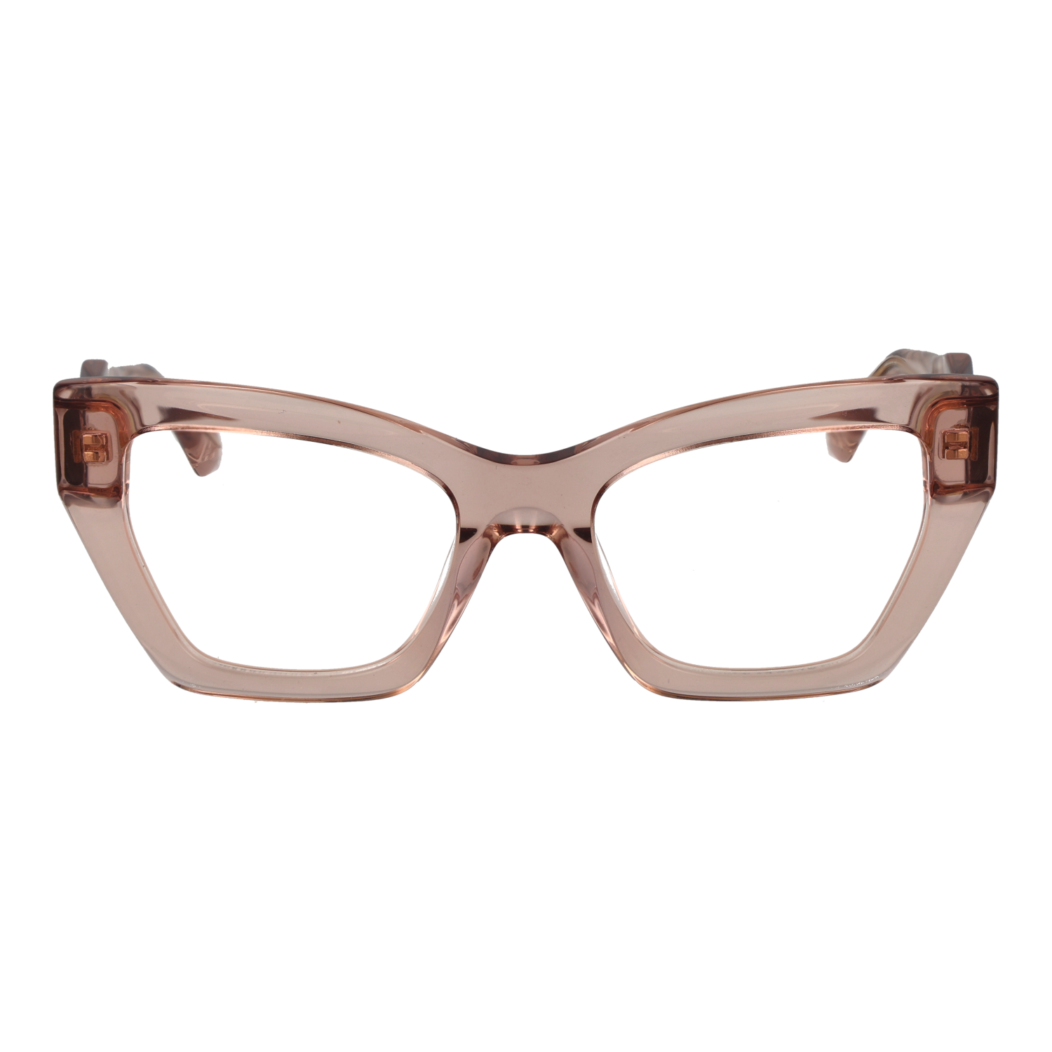 Ana Hickmann AH6525 51T02 front view – Acetate frame