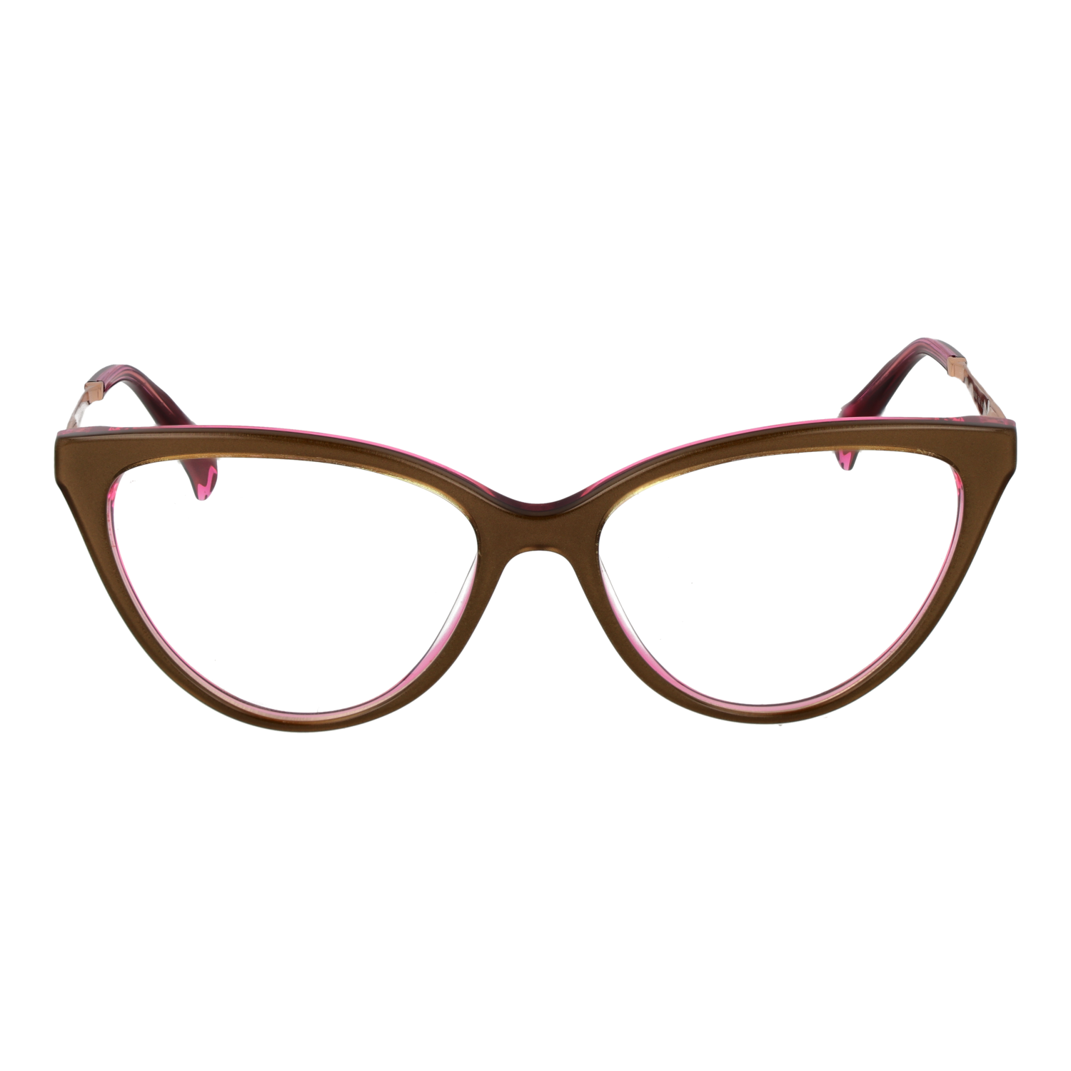 Ana Hickmann AH6528T 54H02 front view – Titanium frame