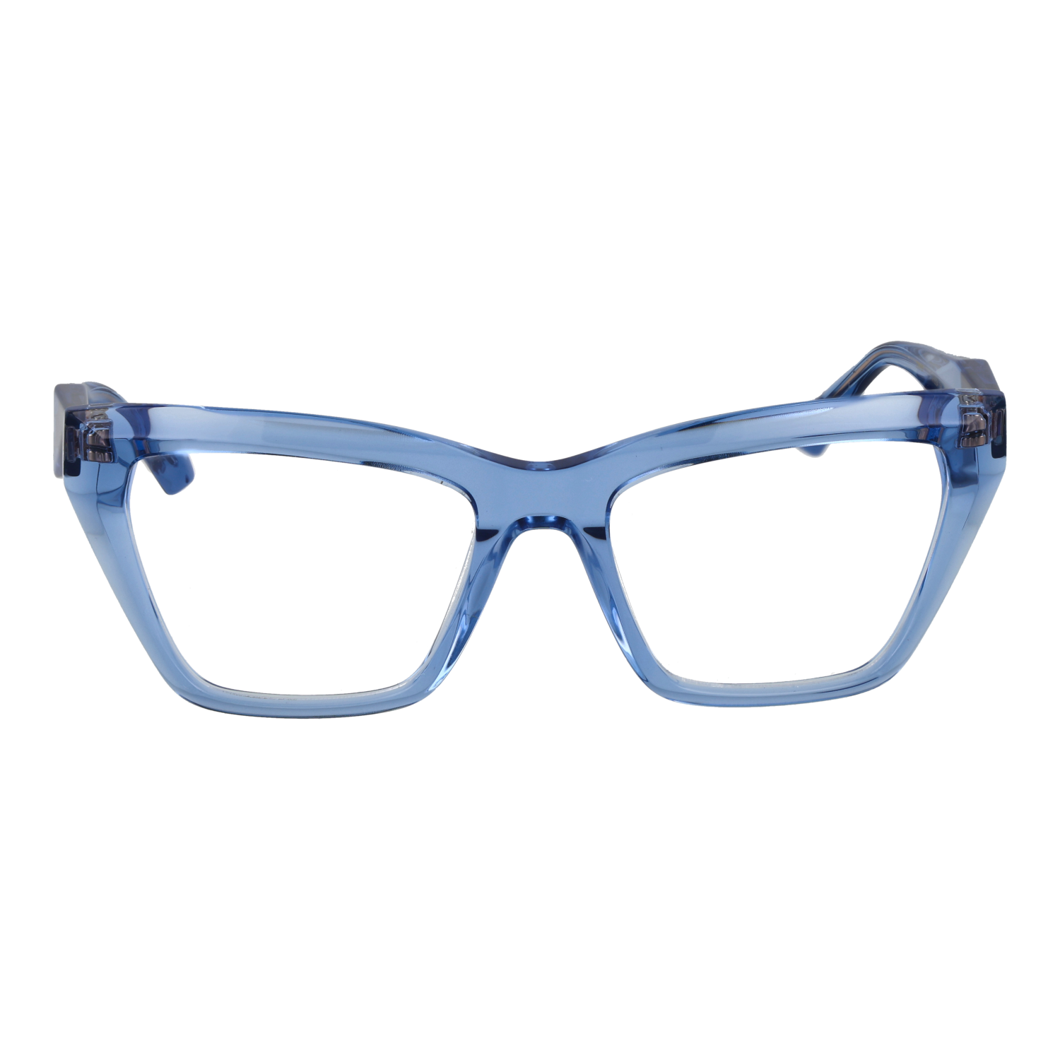 Ana Hickmann AH6534 52T01 front view – Acetate frame