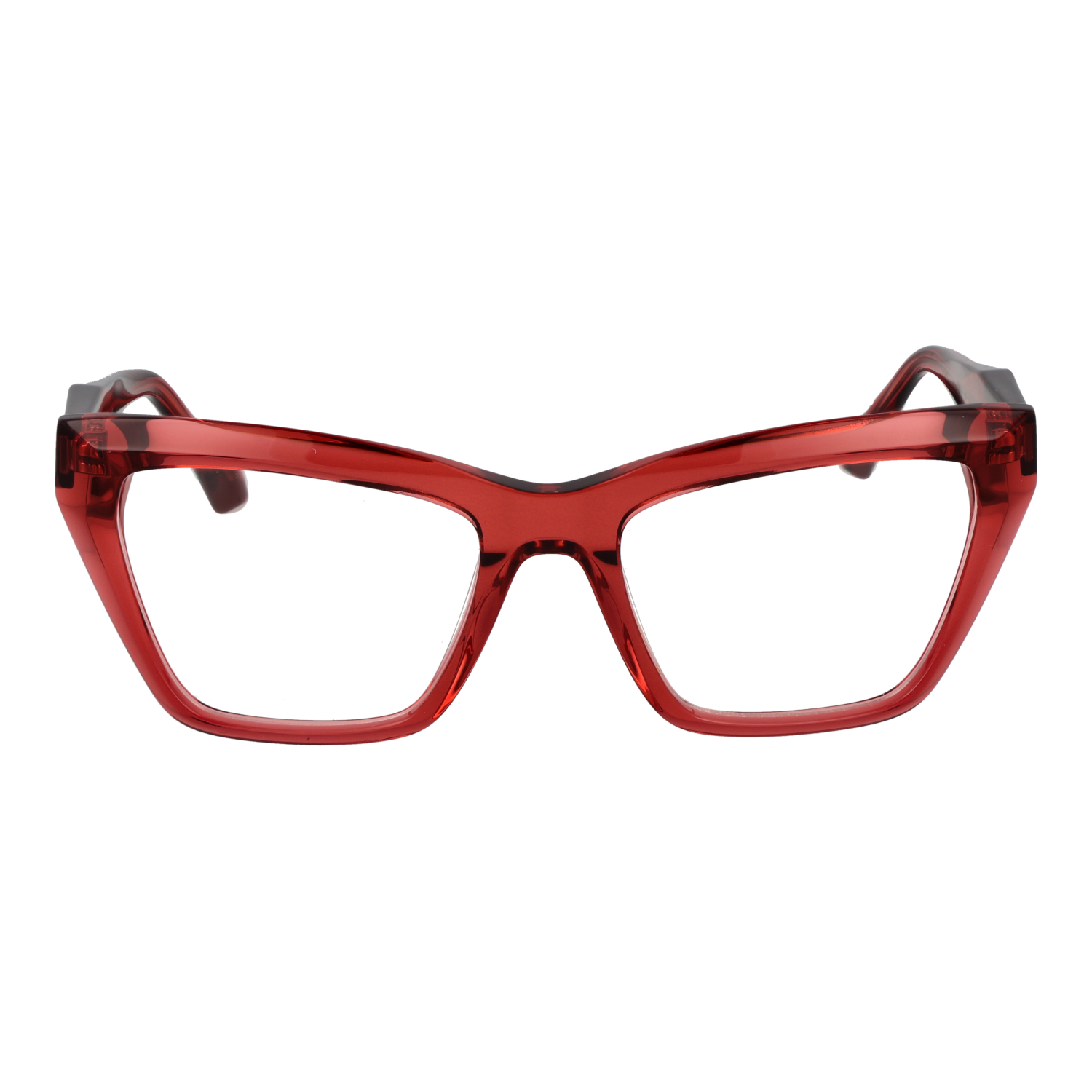 Ana Hickmann AH6534 52T03 front view – Acetate frame
