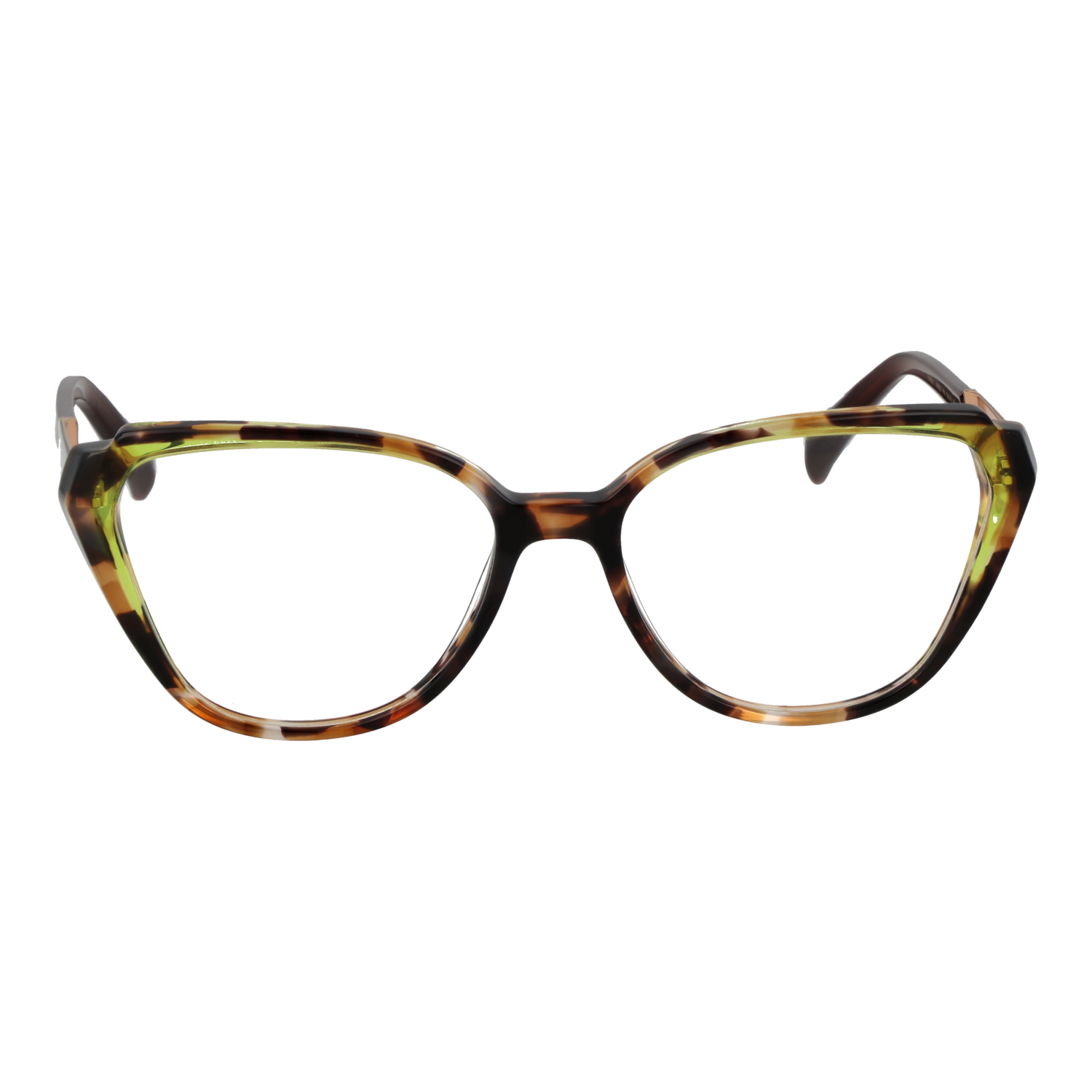 Ana Hickmann AH6537 54P01 front view – Acetate frame