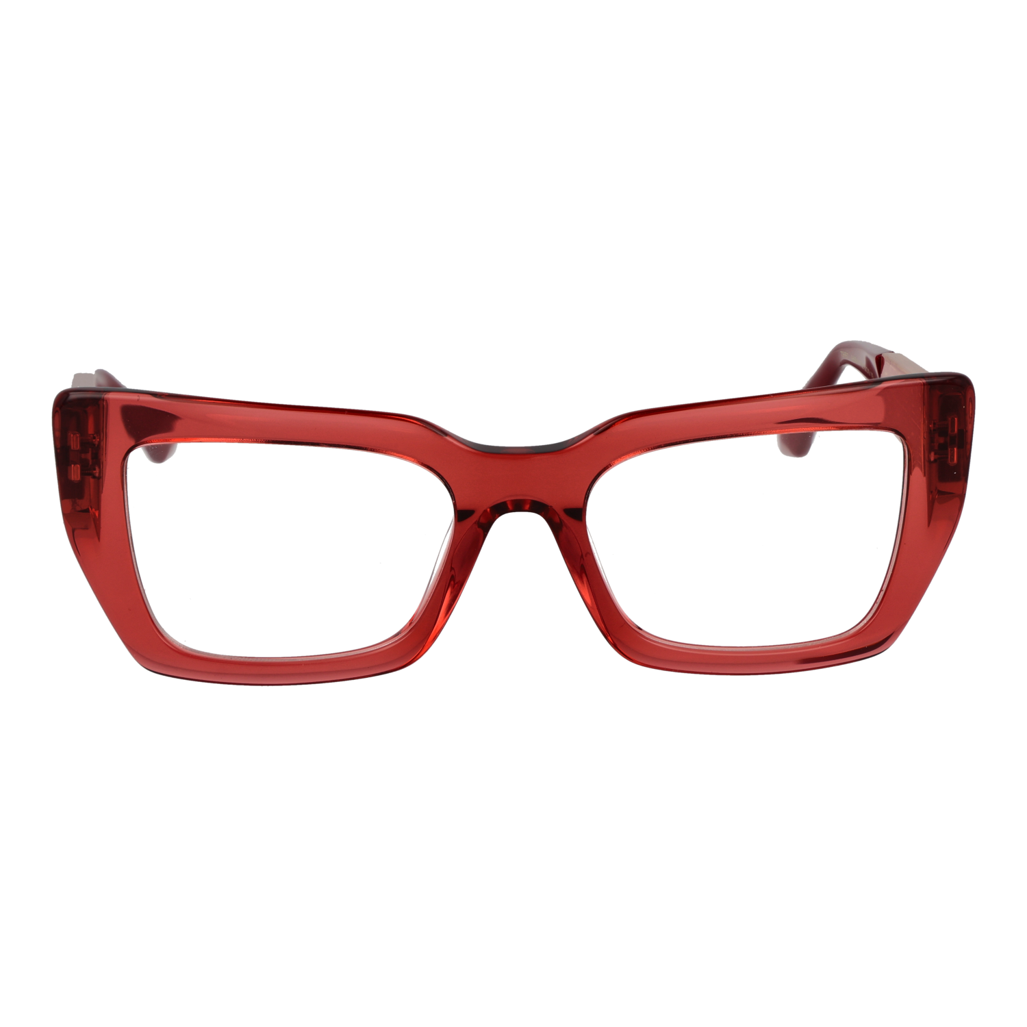 Ana Hickmann AH6541 52T02 front view – Acetate frame