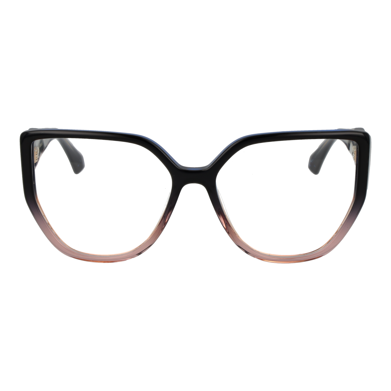 Ana Hickmann AH6558 55C01 front view – Acetate frame