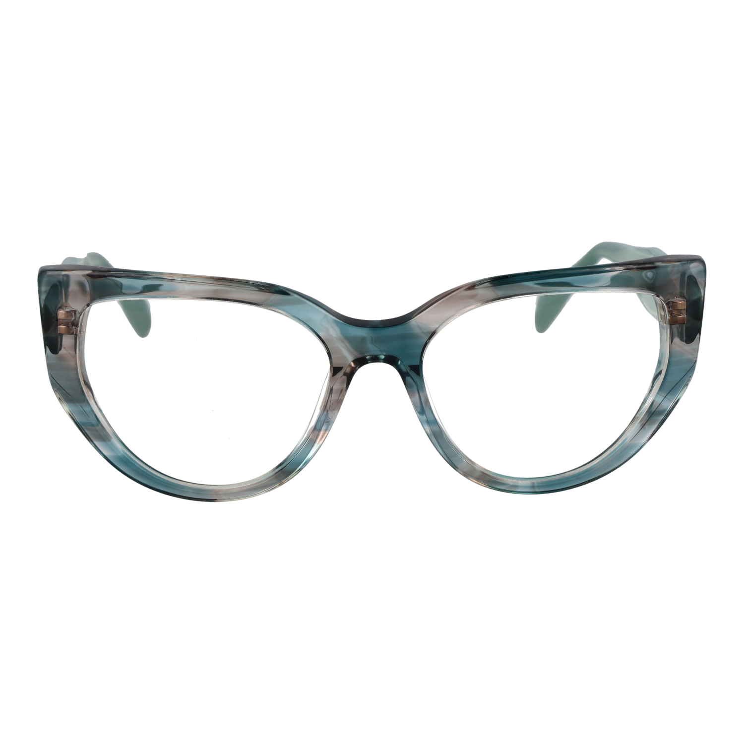 Ana Hickmann AH6560G 53E02 front view – Acetate frame