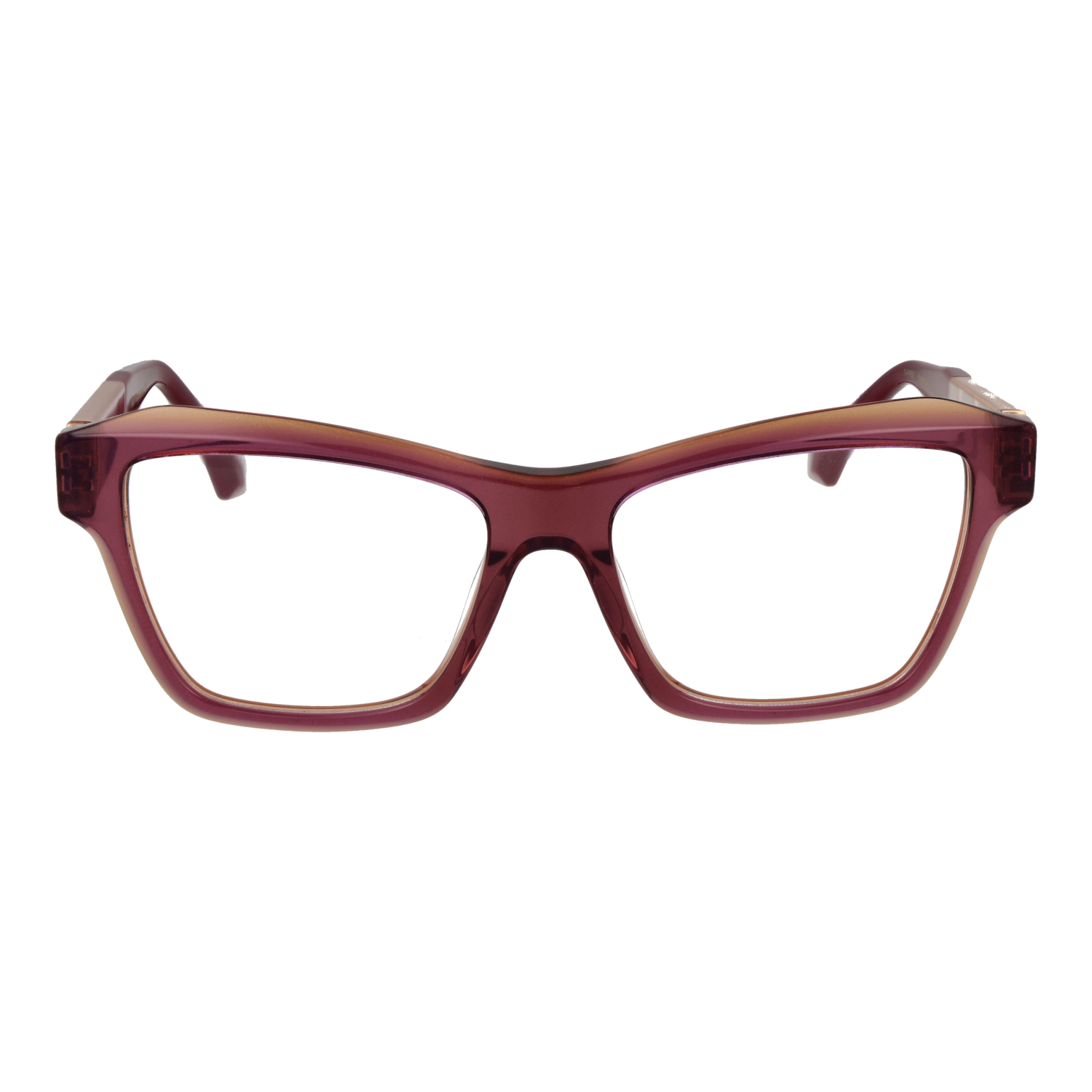 Ana Hickmann AH6580 53H02 front view – Acetate frame