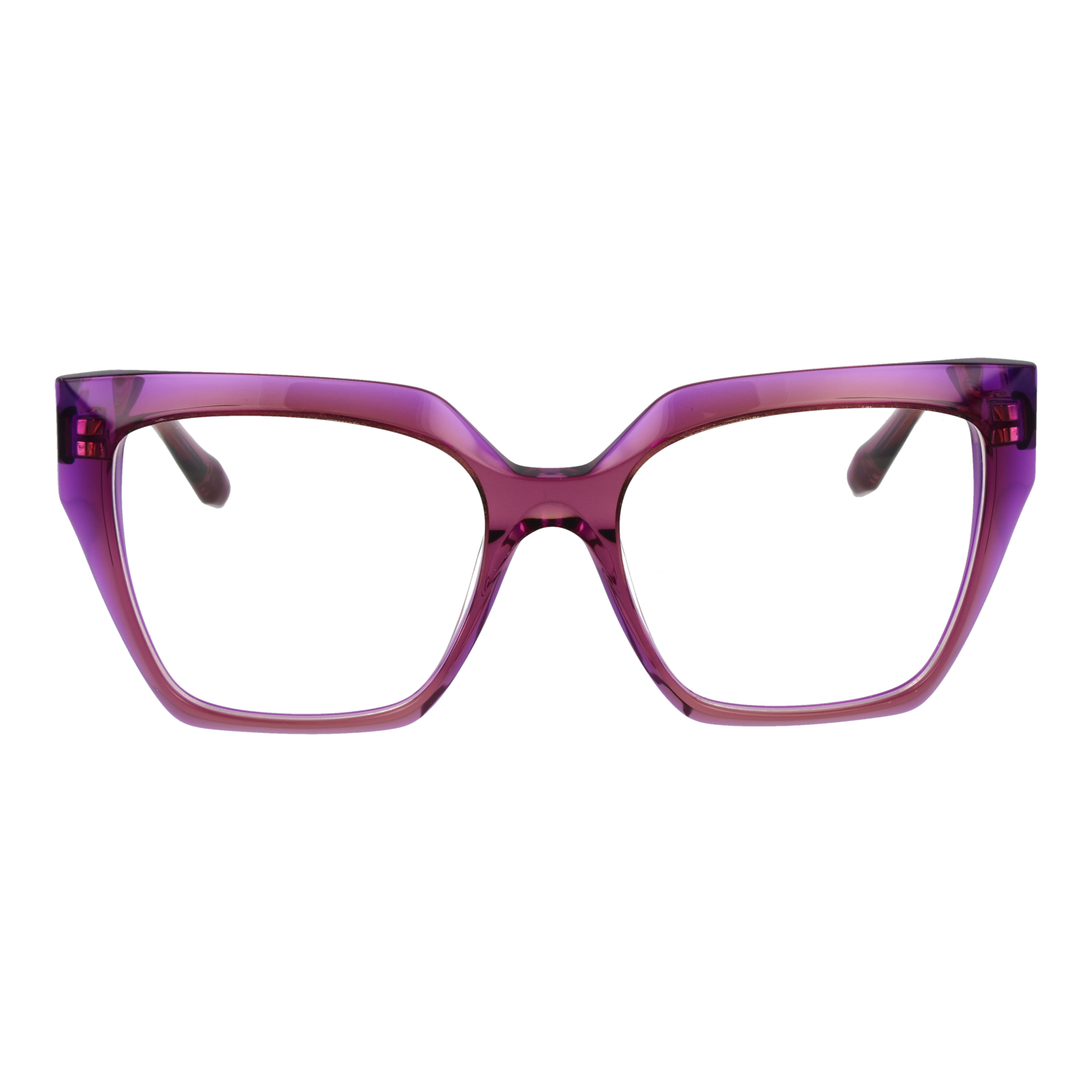 Ana Hickmann AH6588 55H03 front view – Acetate frame