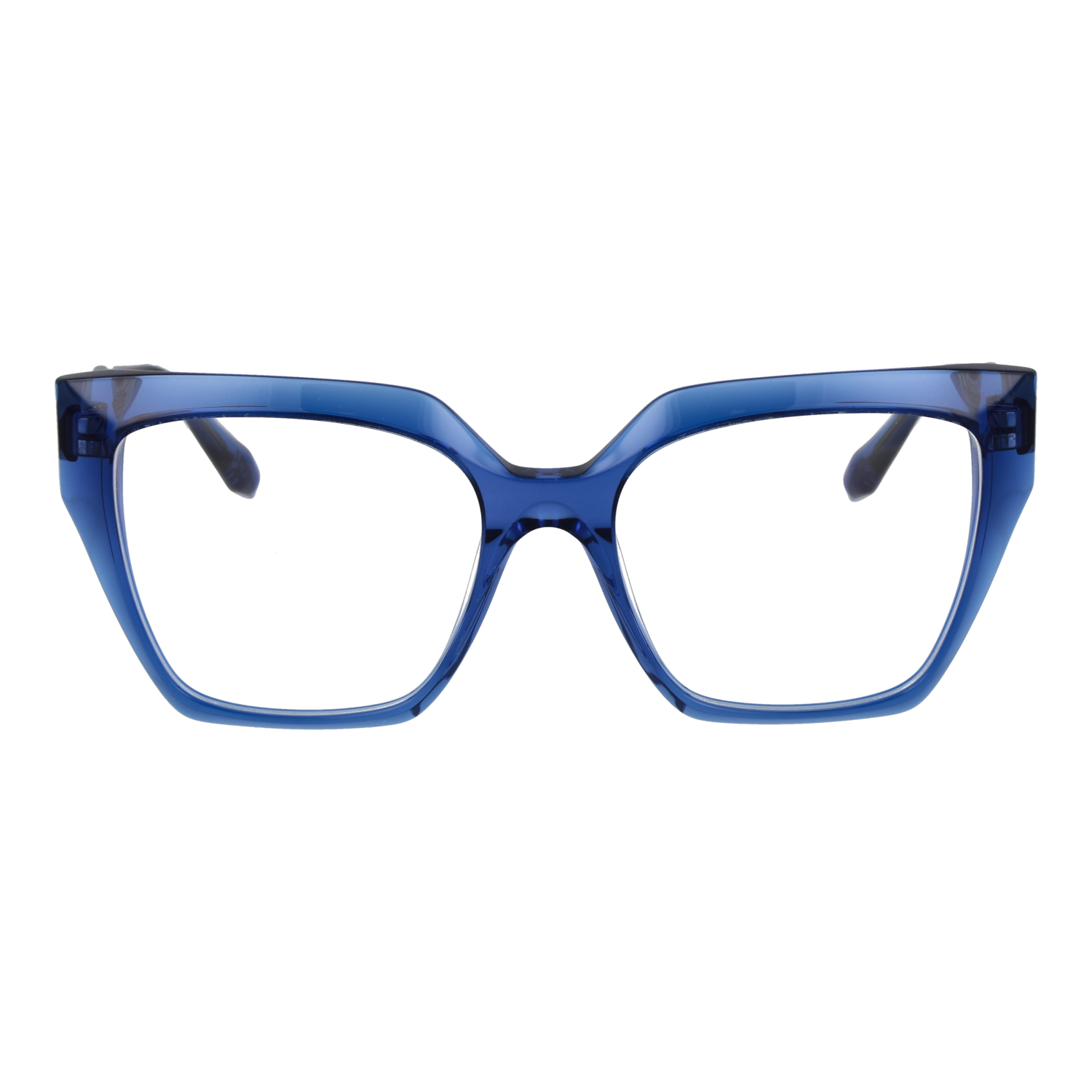 Ana Hickmann AH6588 55T02 front view – Acetate frame