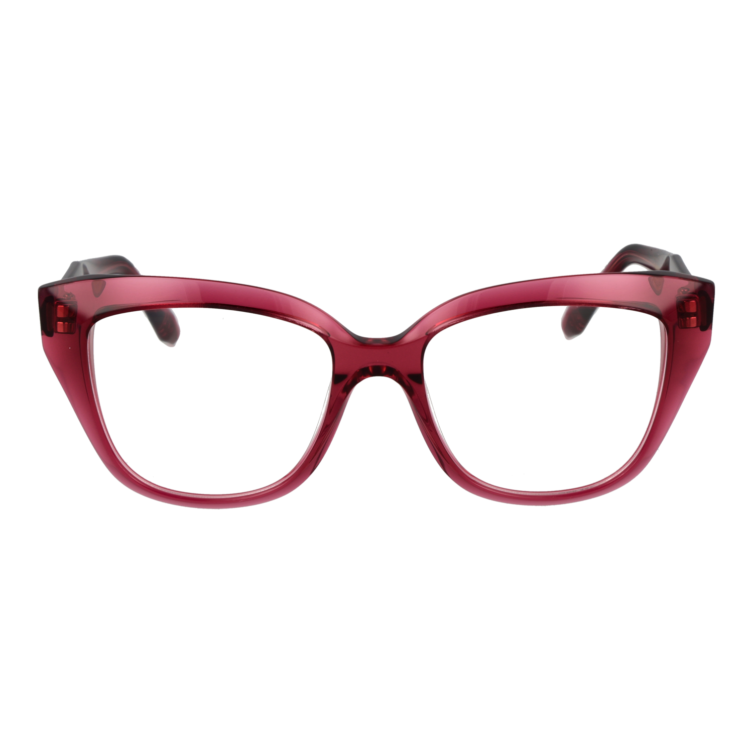 Ana Hickmann AH6589 51T01 front view – Acetate frame