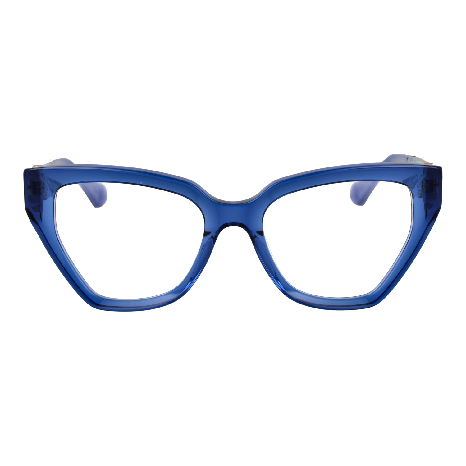 Ana Hickmann AH6597 52T01 front view – Acetate frame
