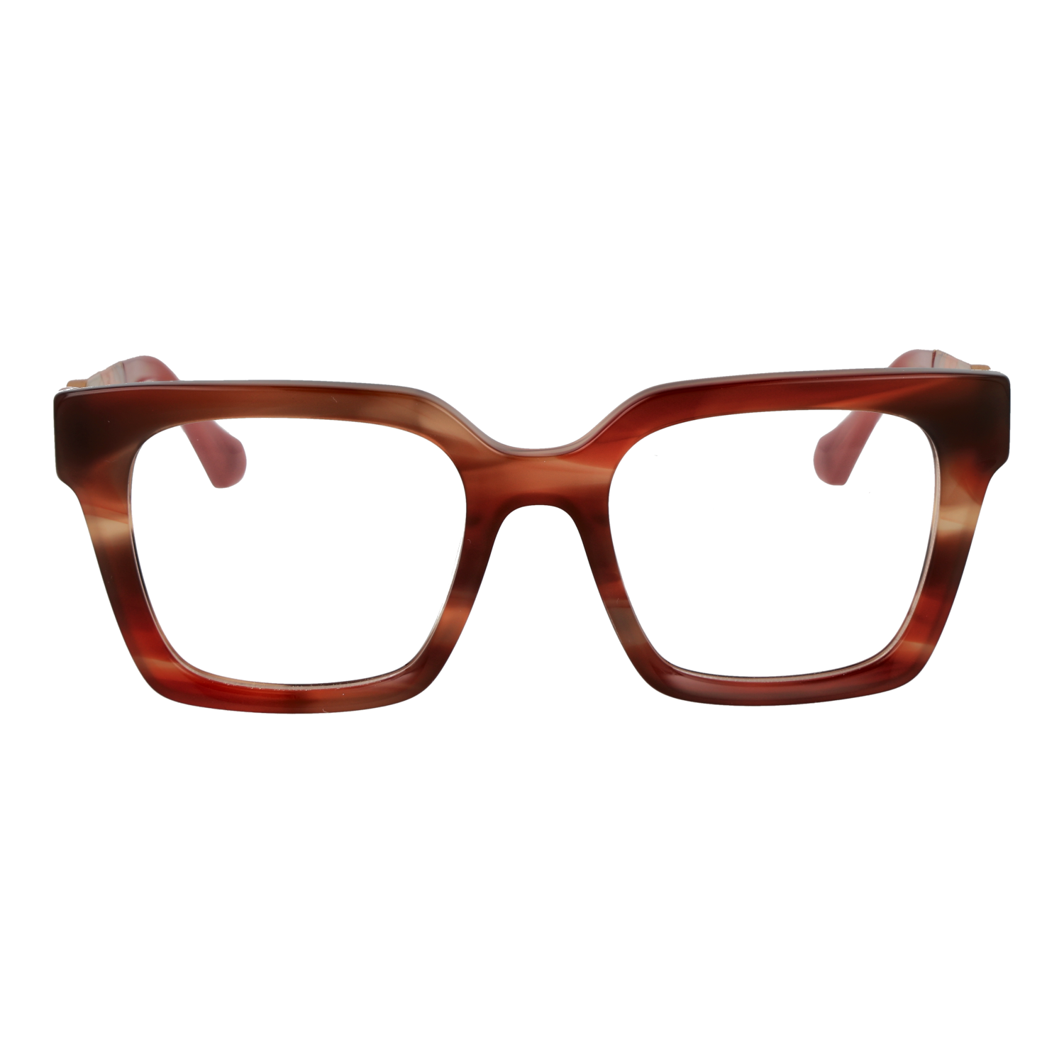 Ana Hickmann AH6598 52E02 front view – Acetate frame