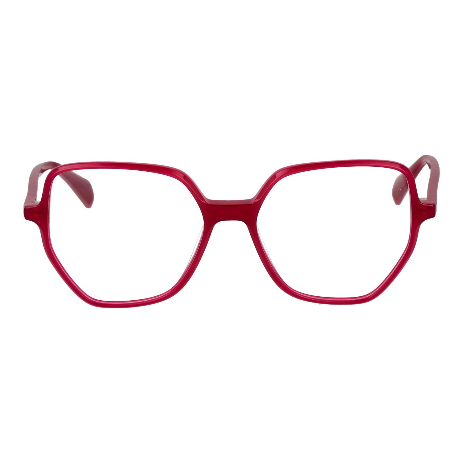 Ana Hickmann AH6614 53T02 front view – Acetate frame