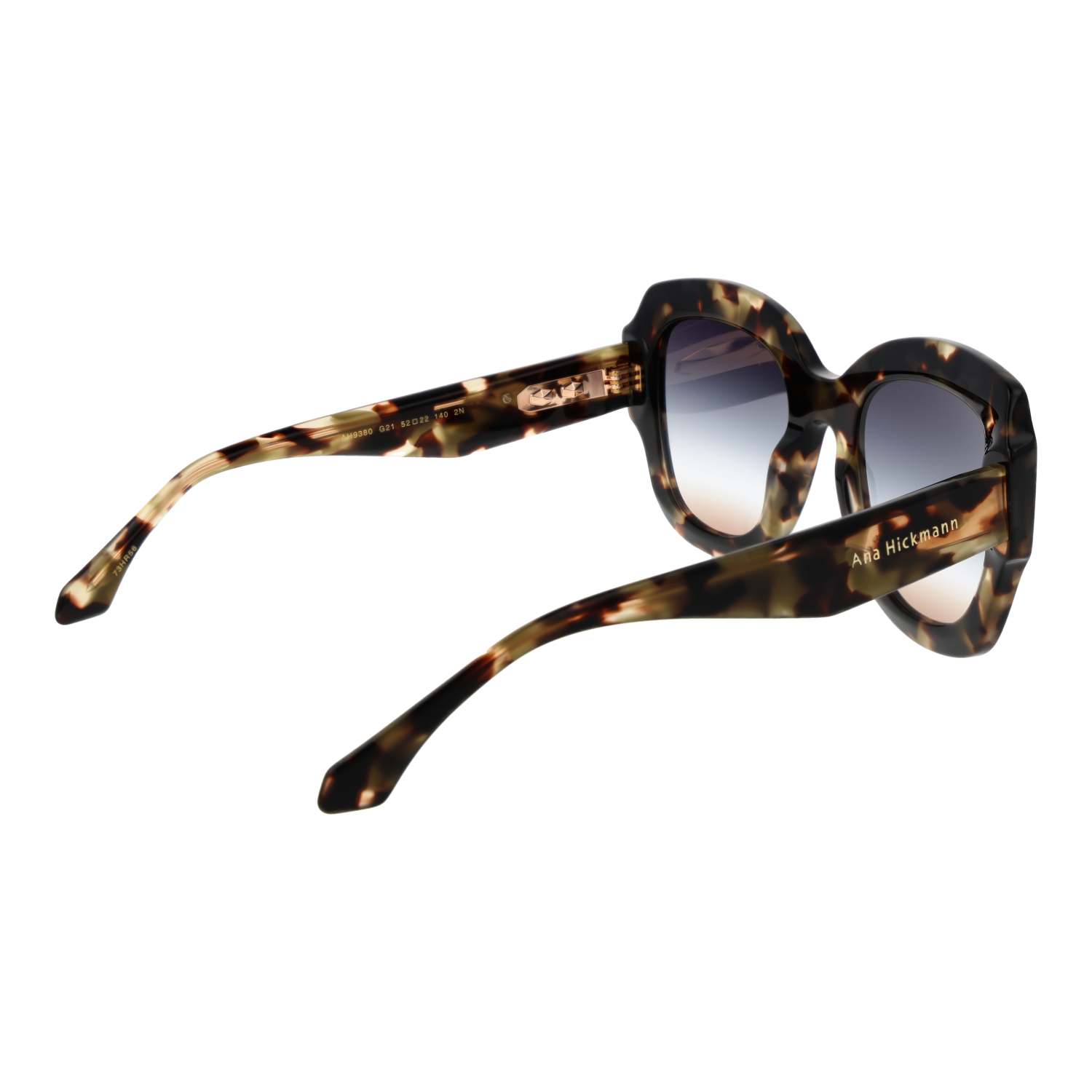 Ana Hickmann AH9380 52G21 rear view – Acetate frame