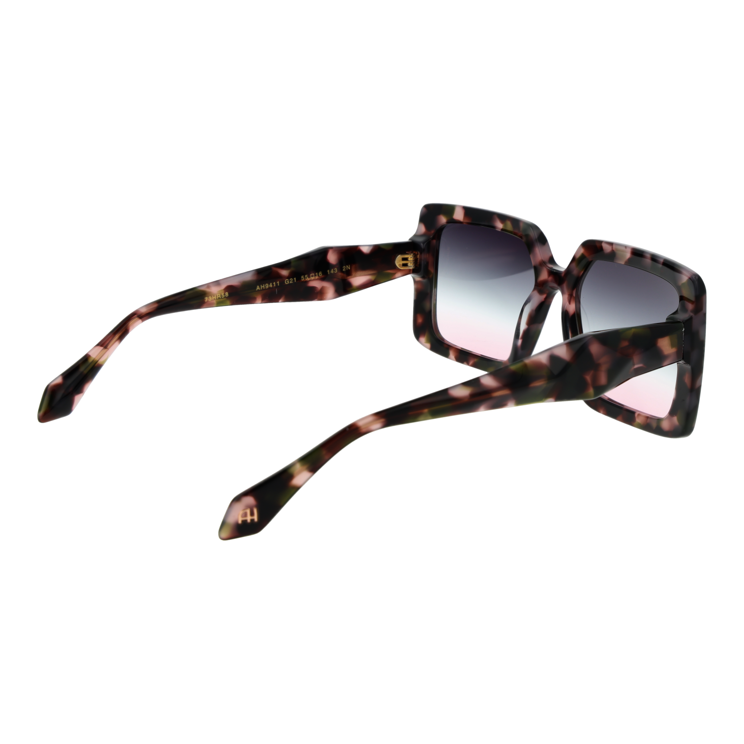 Ana Hickmann AH9411 55G21 rear view – Acetate frame