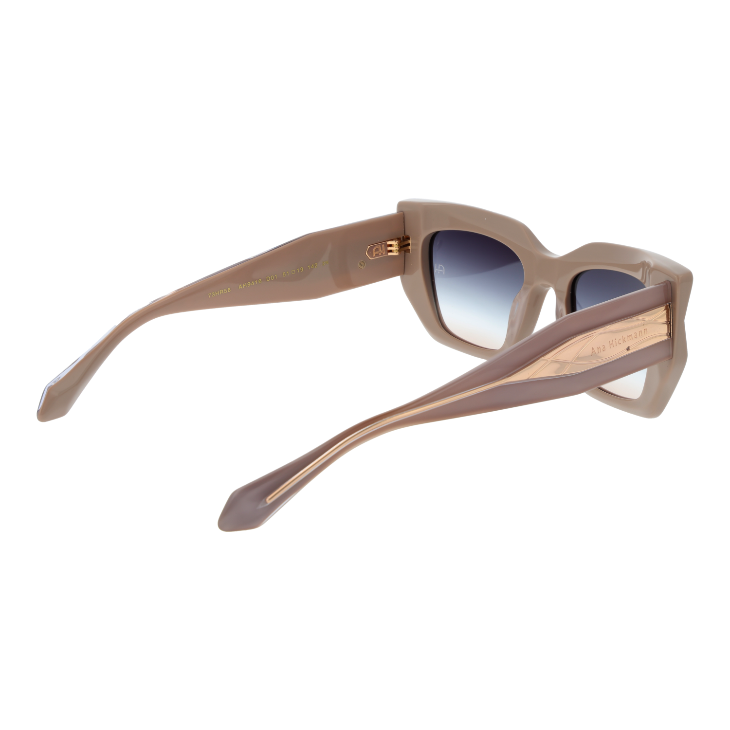 Ana Hickmann AH9416 51D01 rear view – Acetate frame
