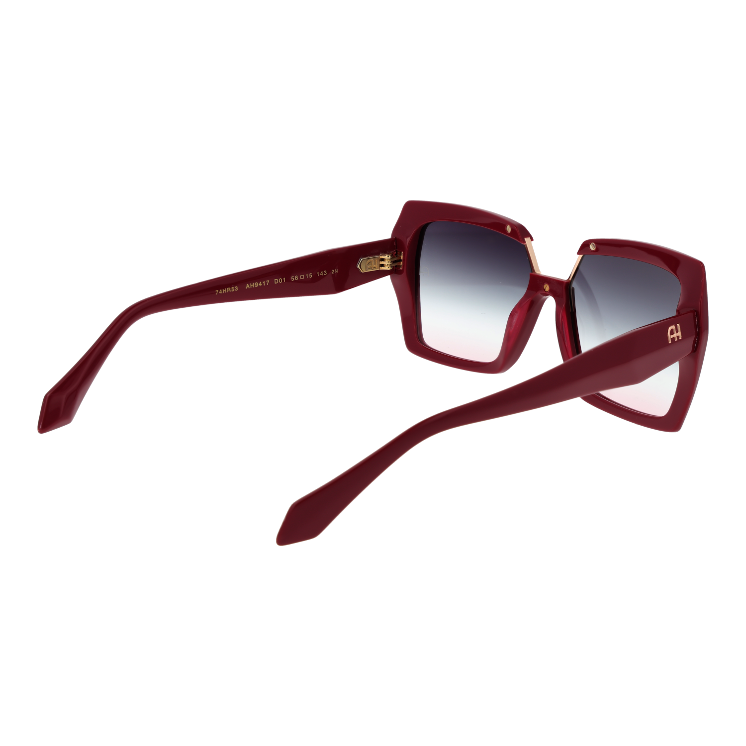 Ana Hickmann AH9417 56D01 rear view – Acetate frame