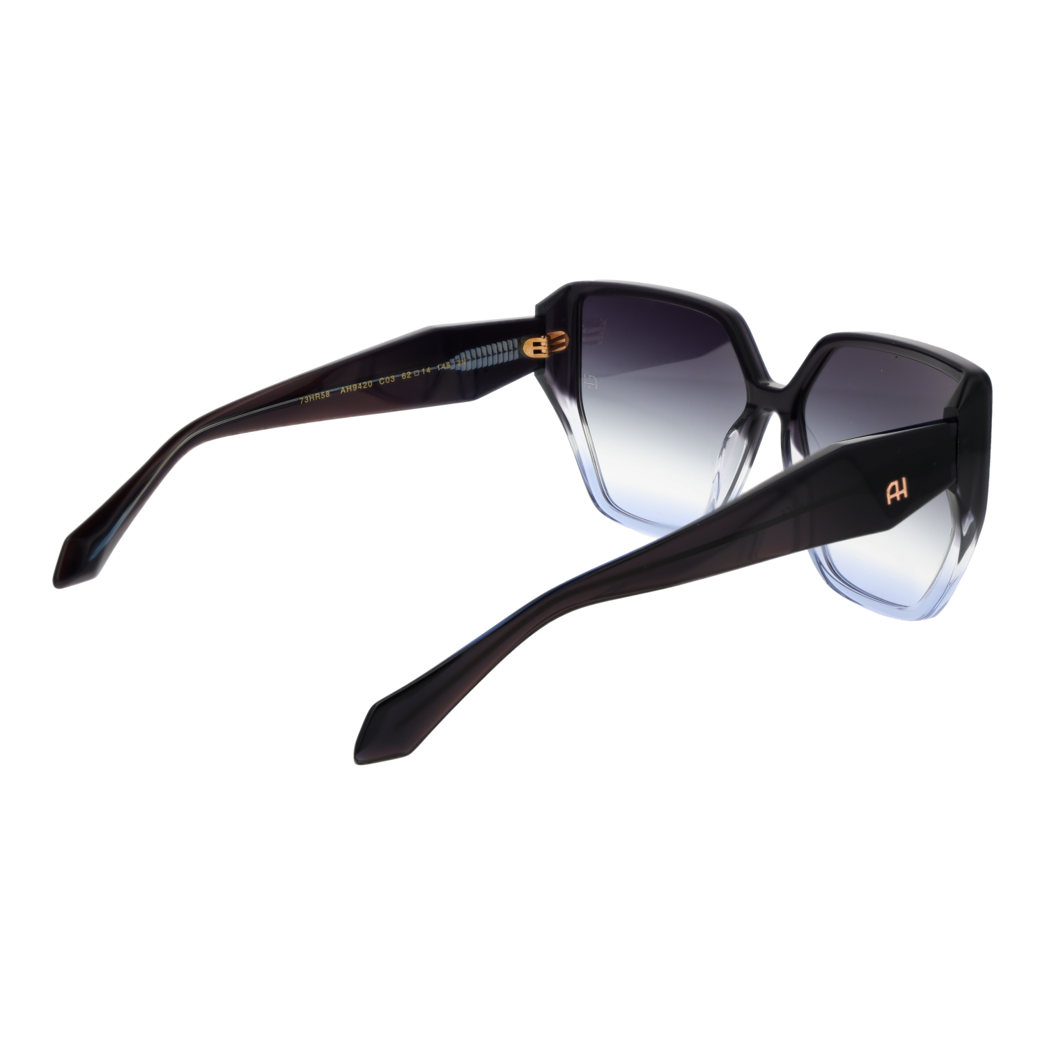 Ana Hickmann AH9420 62C03 rear view – Acetate frame