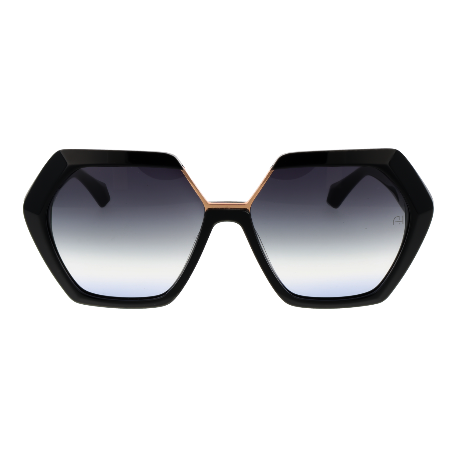 Ana Hickmann AH9426 60A01 front view with Grey lenses