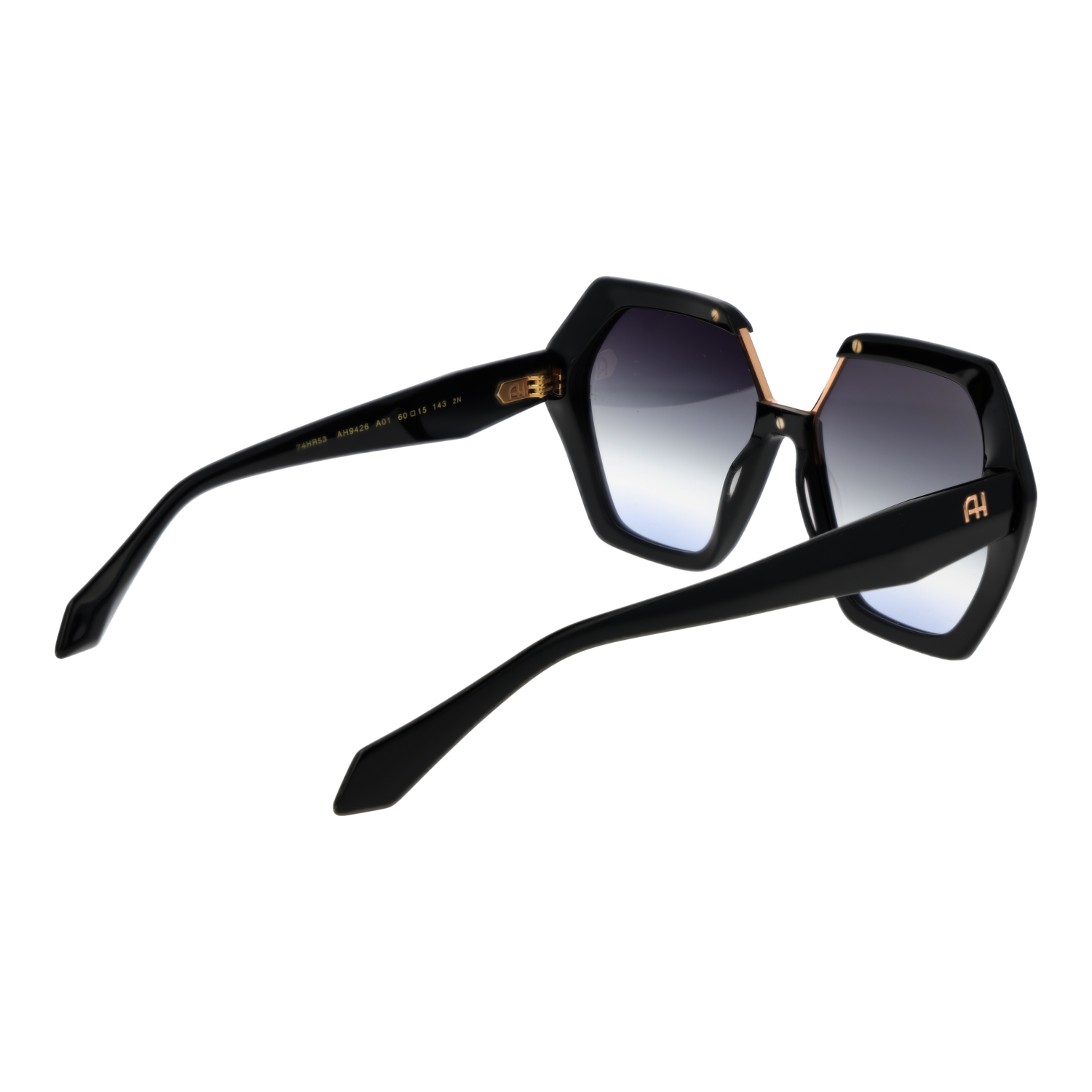 Ana Hickmann AH9426 60A01 rear view – Acetate frame