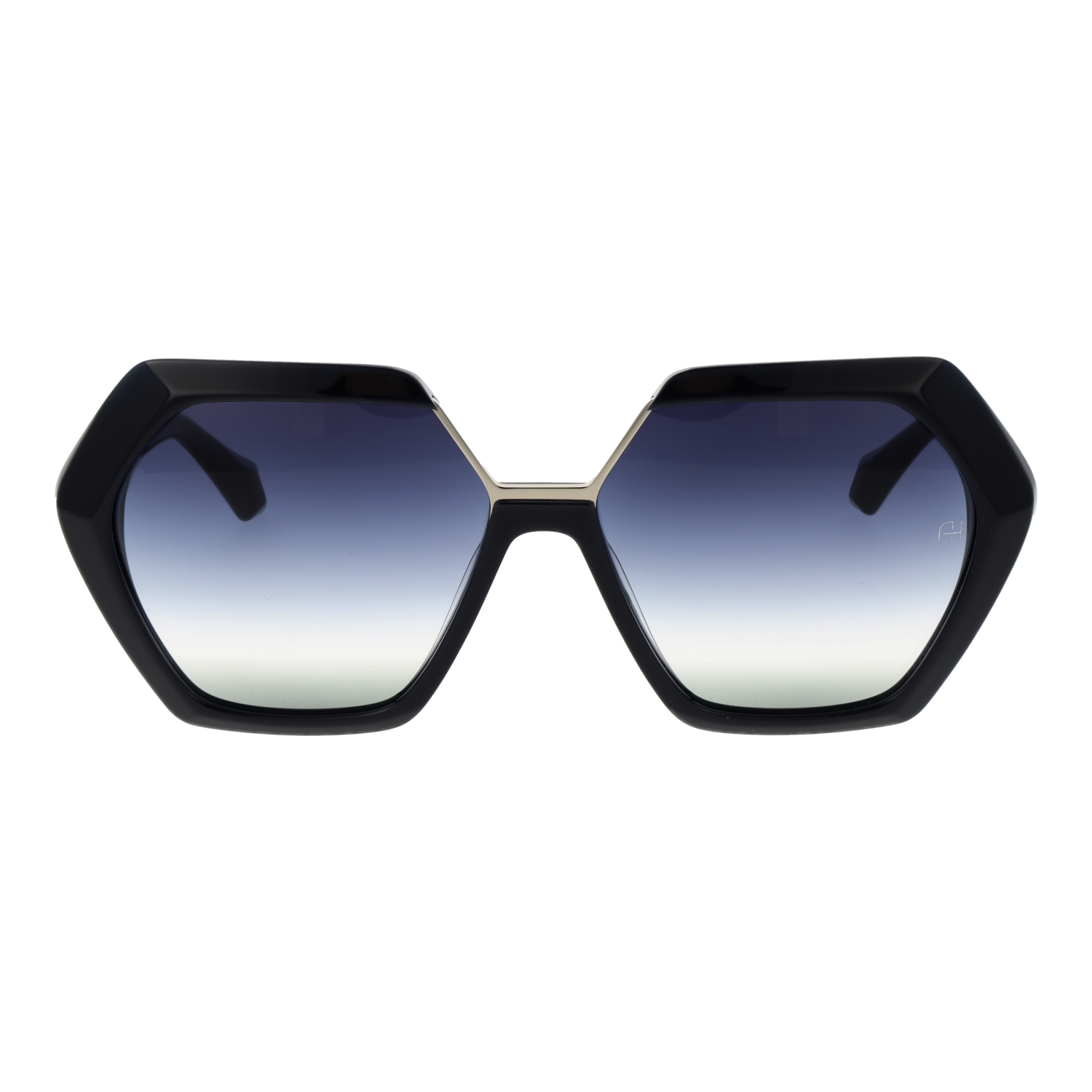 Ana Hickmann AH9426 60D01 front view with Blue lenses