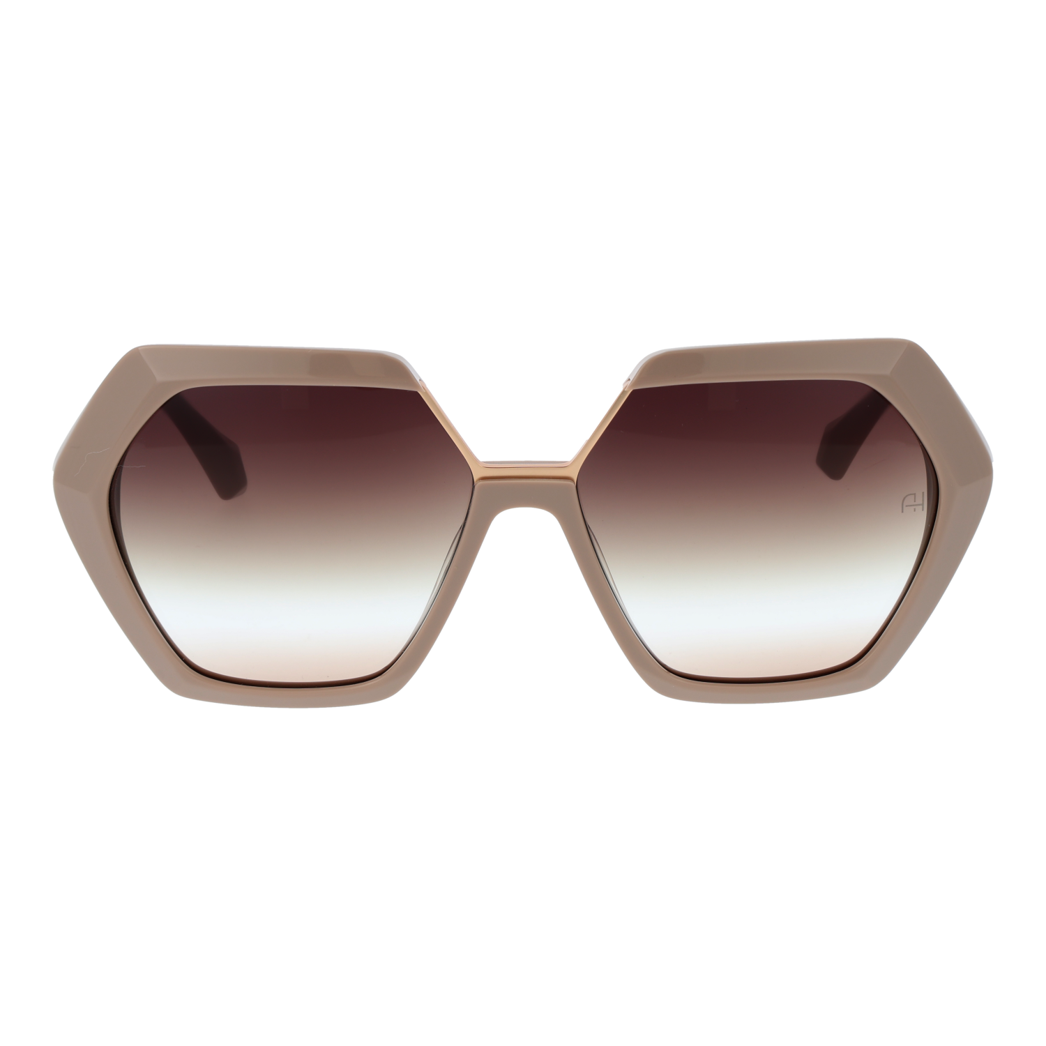Ana Hickmann AH9426 60D02 front view with Brown lenses