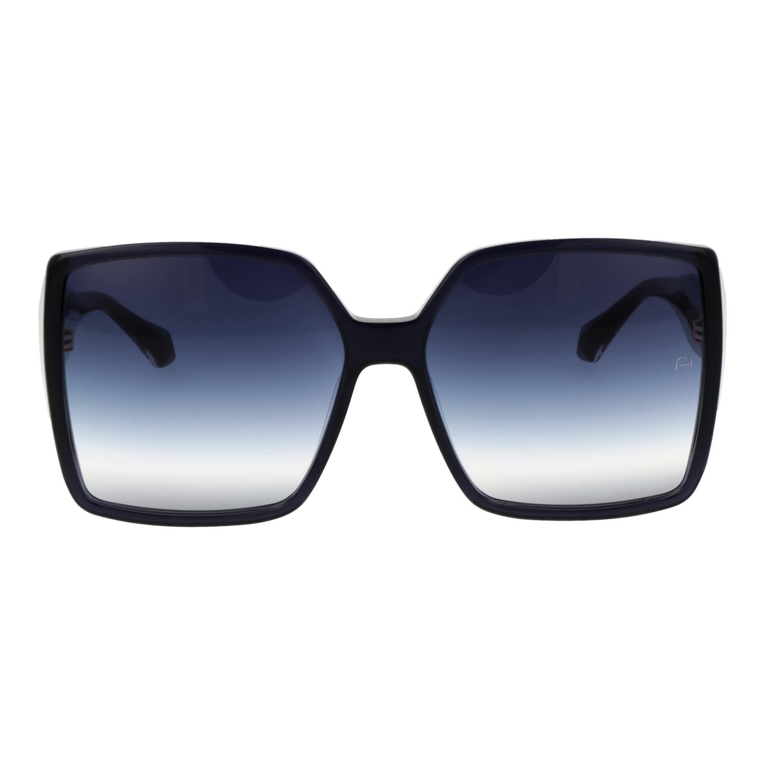 Ana Hickmann AH9427 62C01 front view with Demo glasses lenses