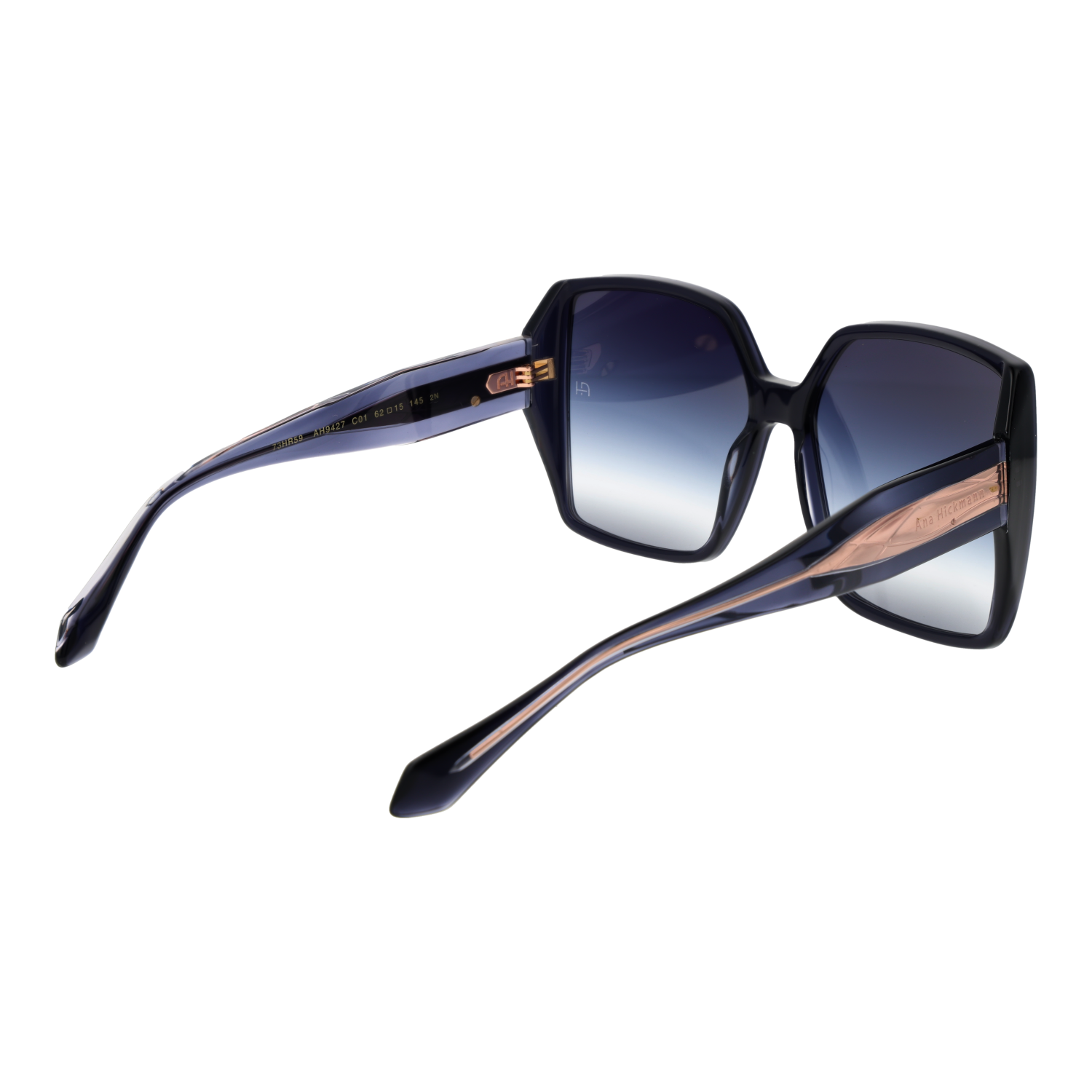 Ana Hickmann AH9427 62C01 rear view – Acetate frame