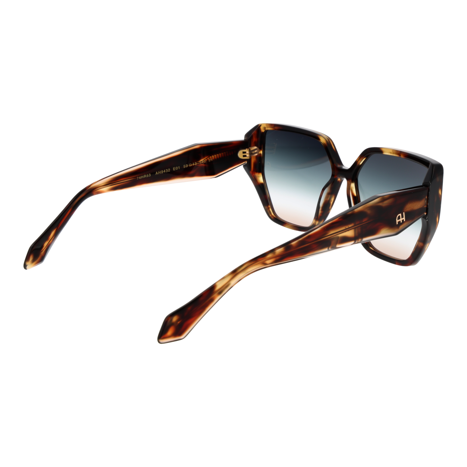 Ana Hickmann AH9432 59E01 rear view – Acetate frame